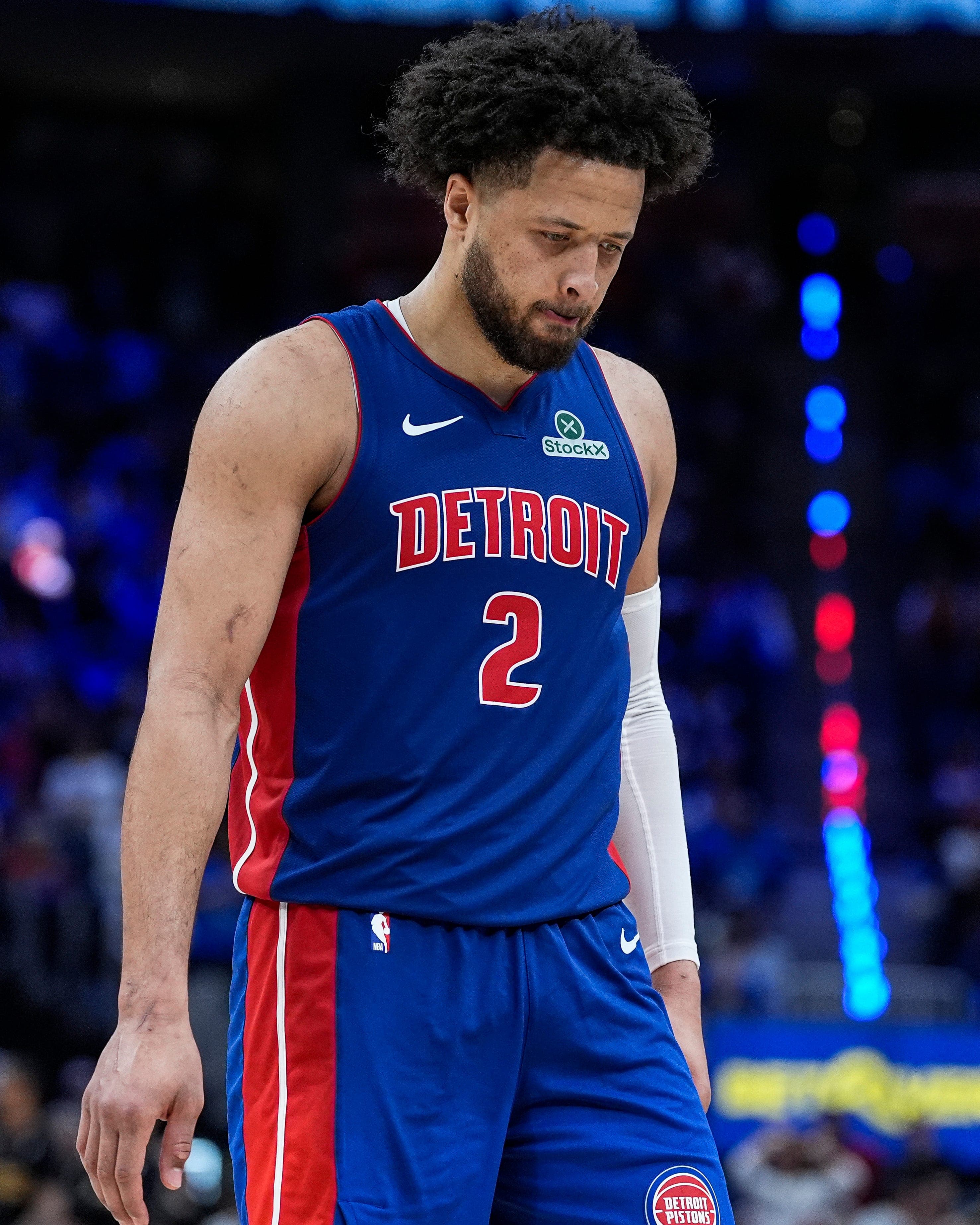 Ausar Thompson no-call infuriates Pistons, but not like Game 5 flop
