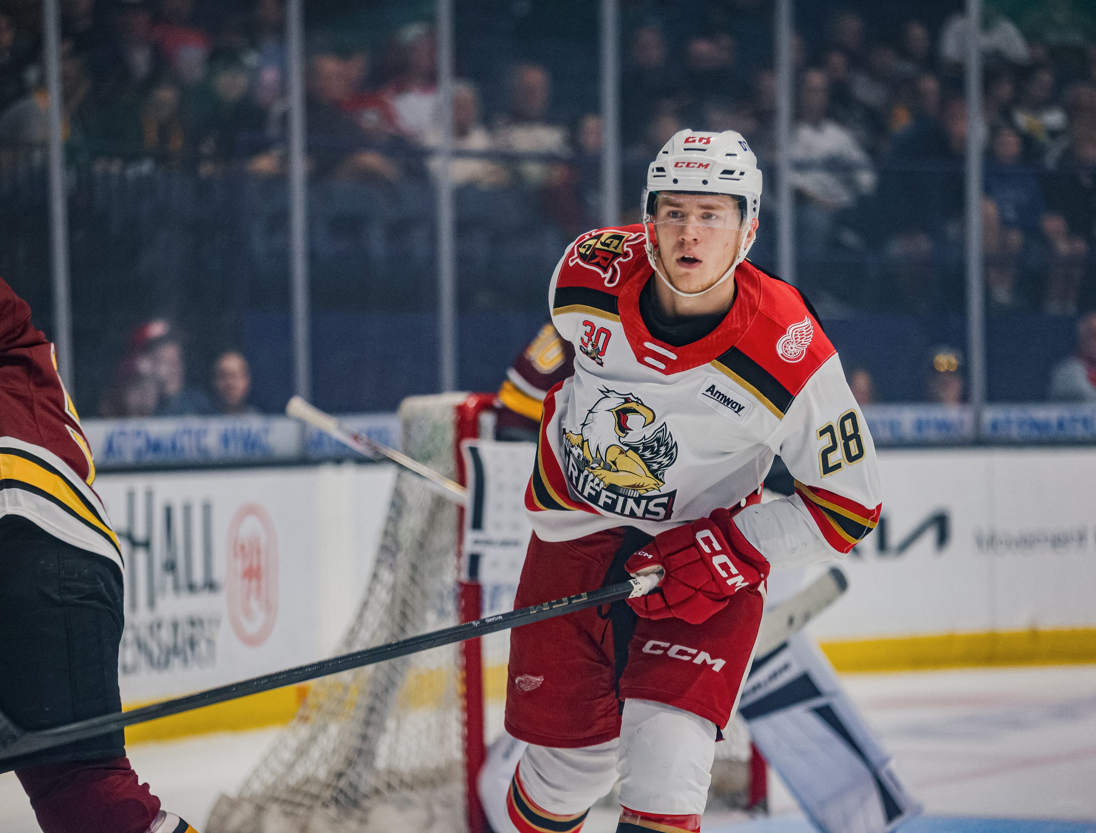 Michael Brandsegg-Nygård, Detroit Red Wings prospect, scores huge goal