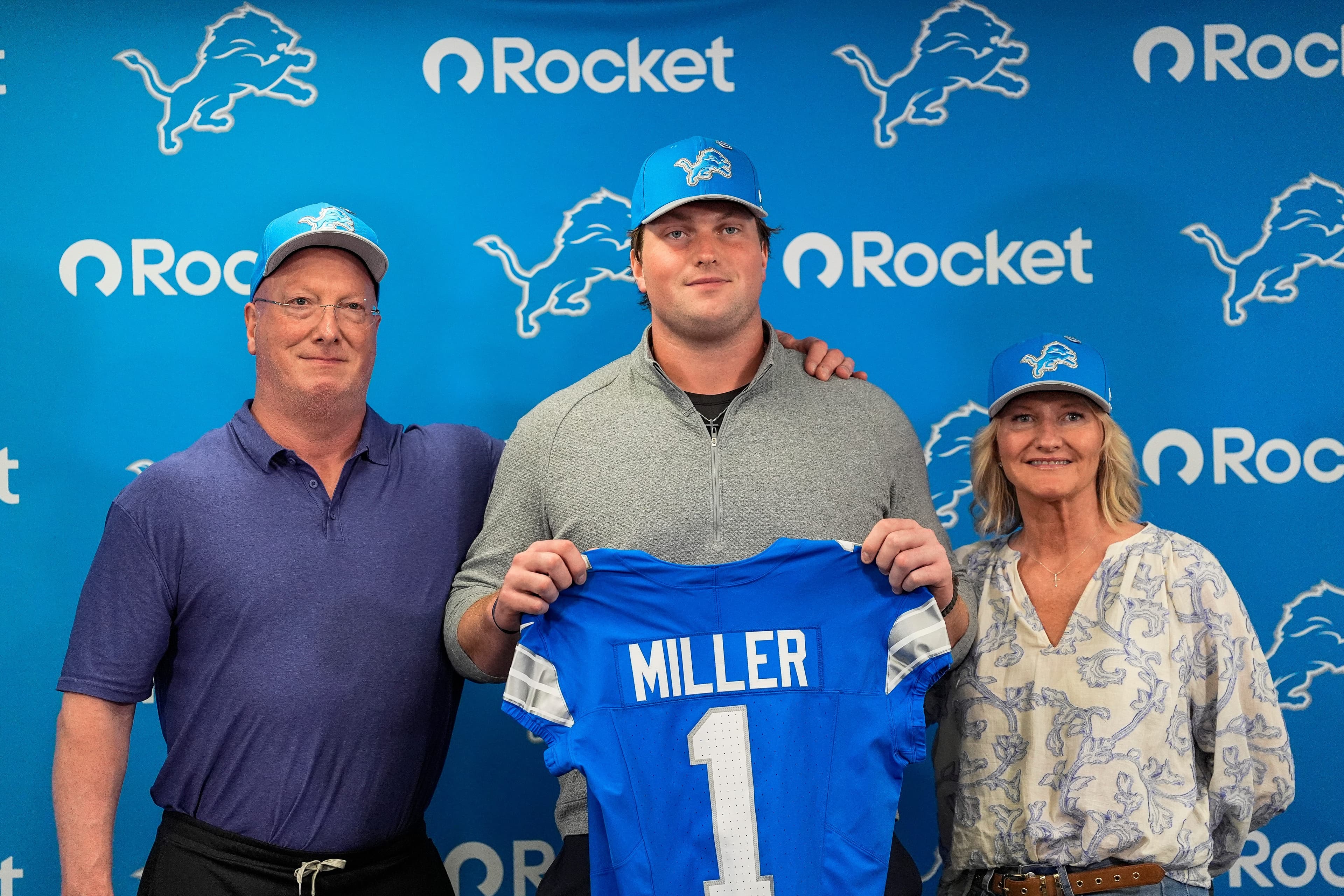 Detroit Lions' Blake Miller rejects comparisons to other Round 1 OTs