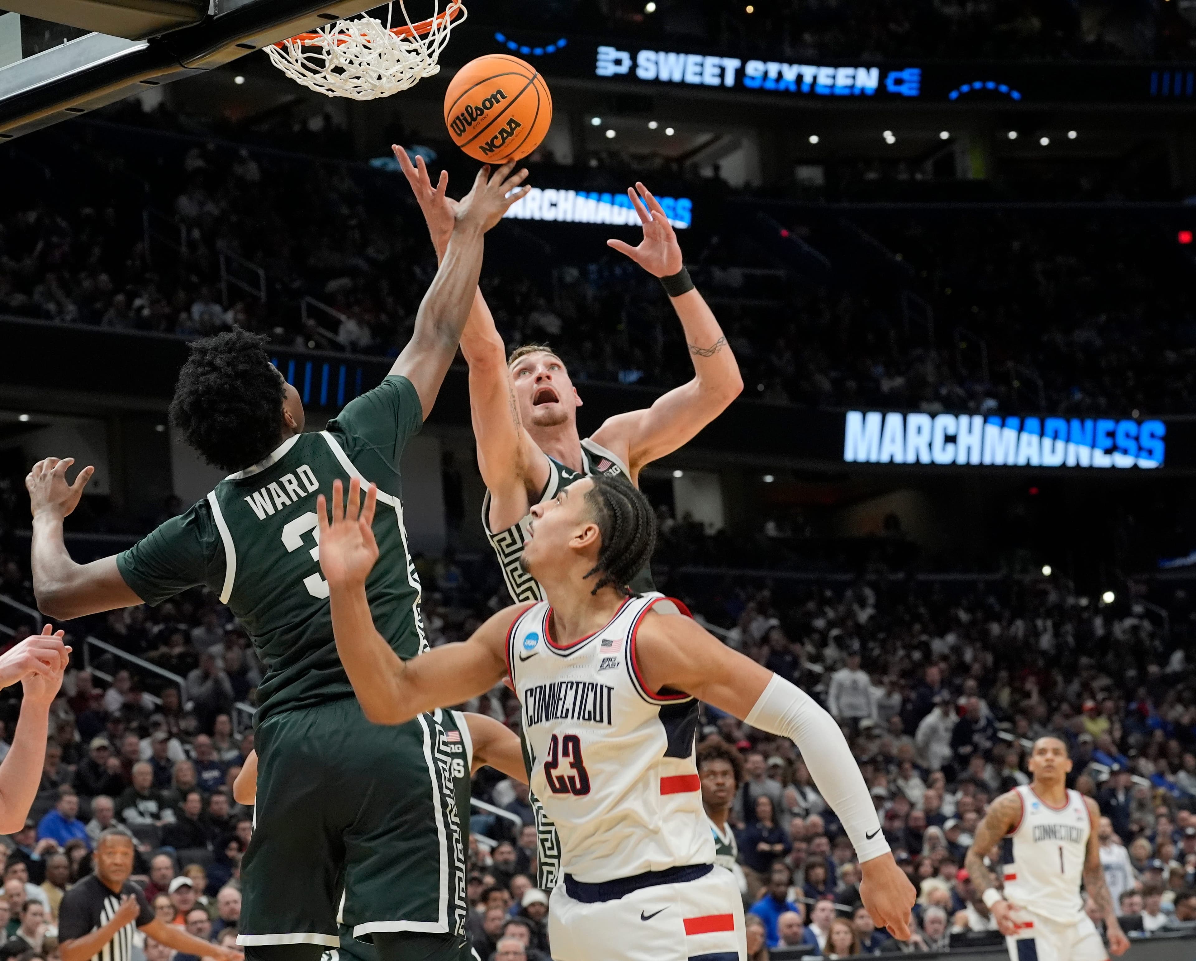 Michigan State basketball rally falls short in Sweet 16 loss to UConn
