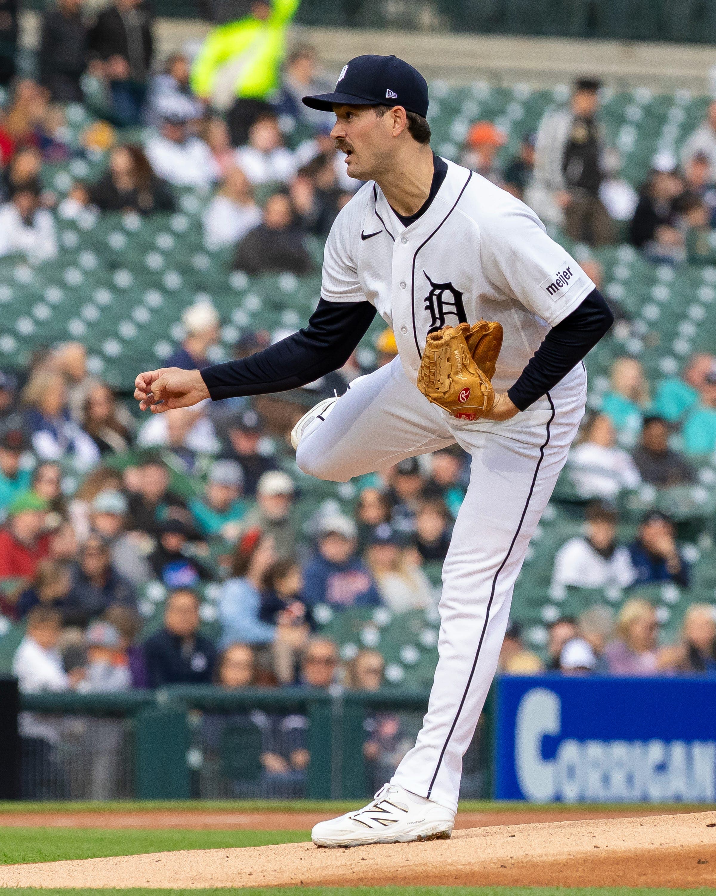 Tigers waste great Drew Anderson start with late choke vs Guardians