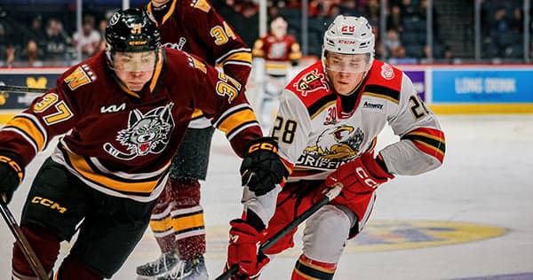 Griffins Down 2-0 After Losing to Chicago in OT