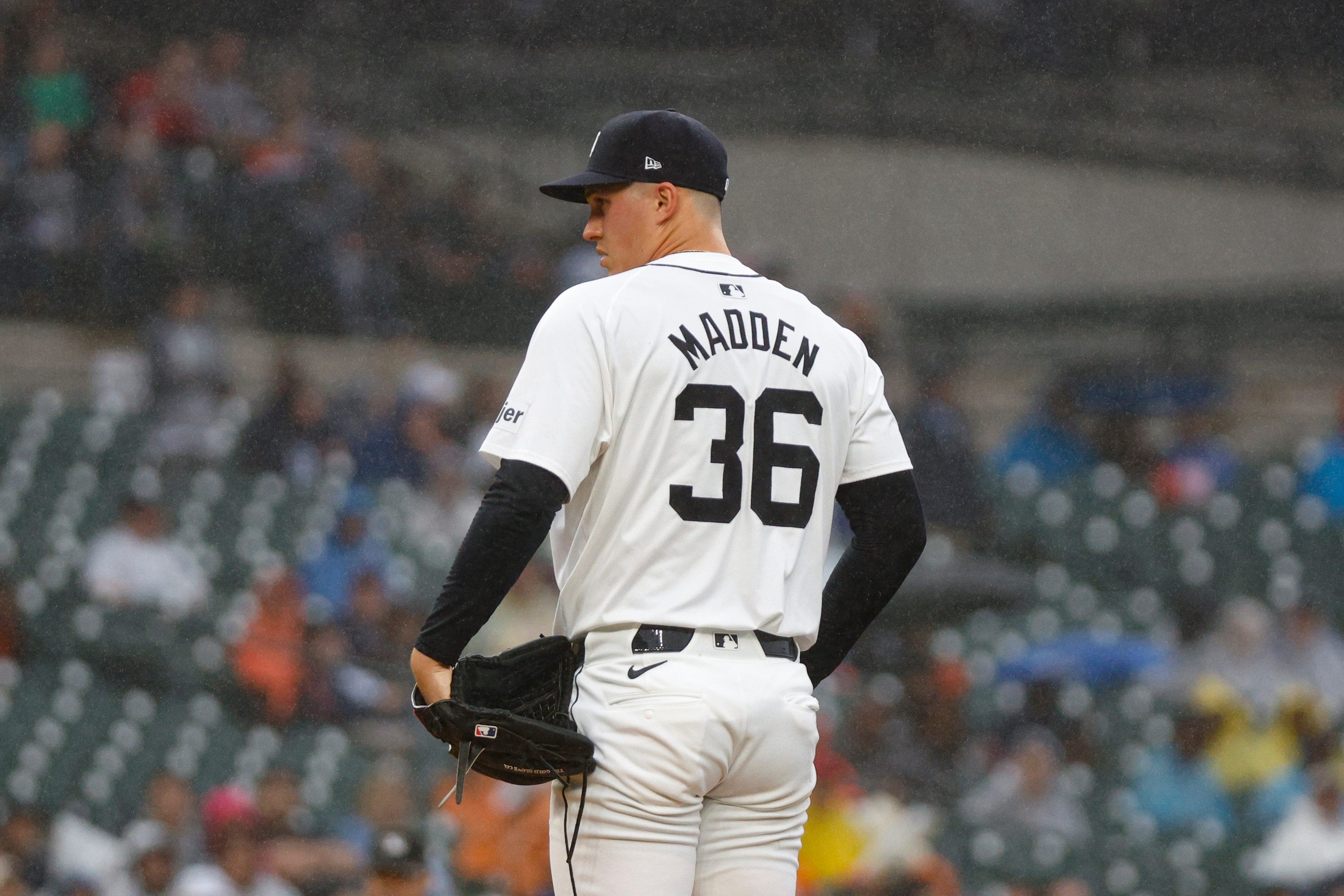 Tigers pitcher Ty Madden leaves game with injury vs. Jays