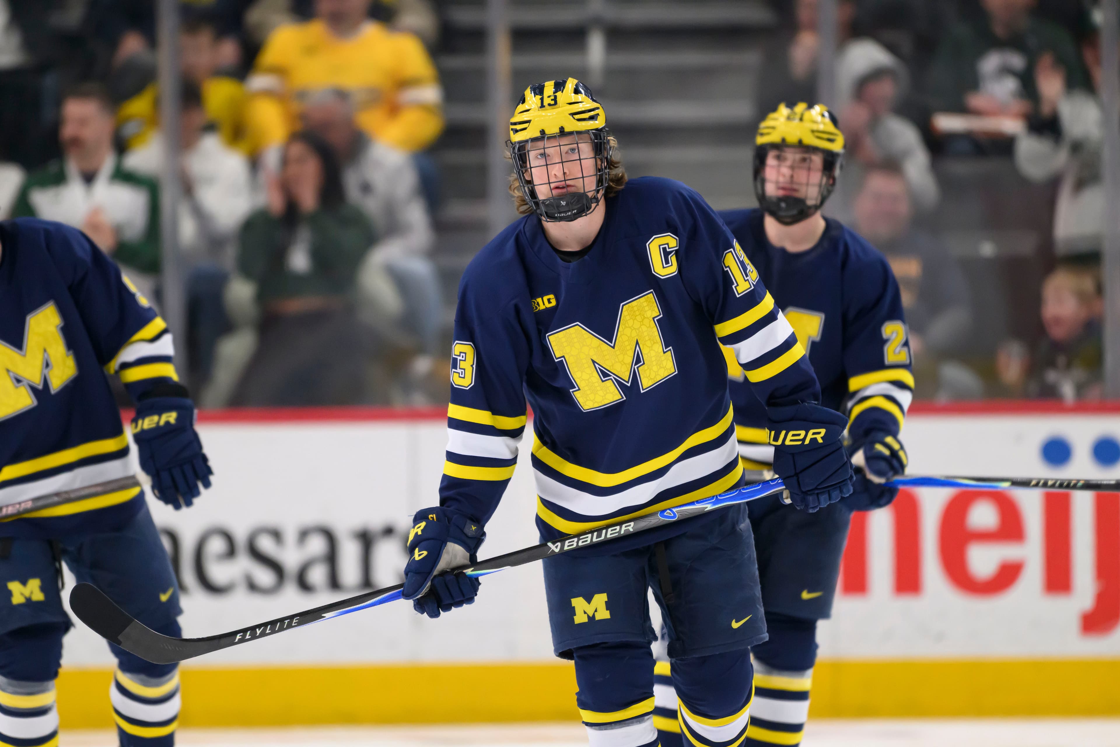 Meet 3 hockey players from Michigan up for Hobey Baker Award