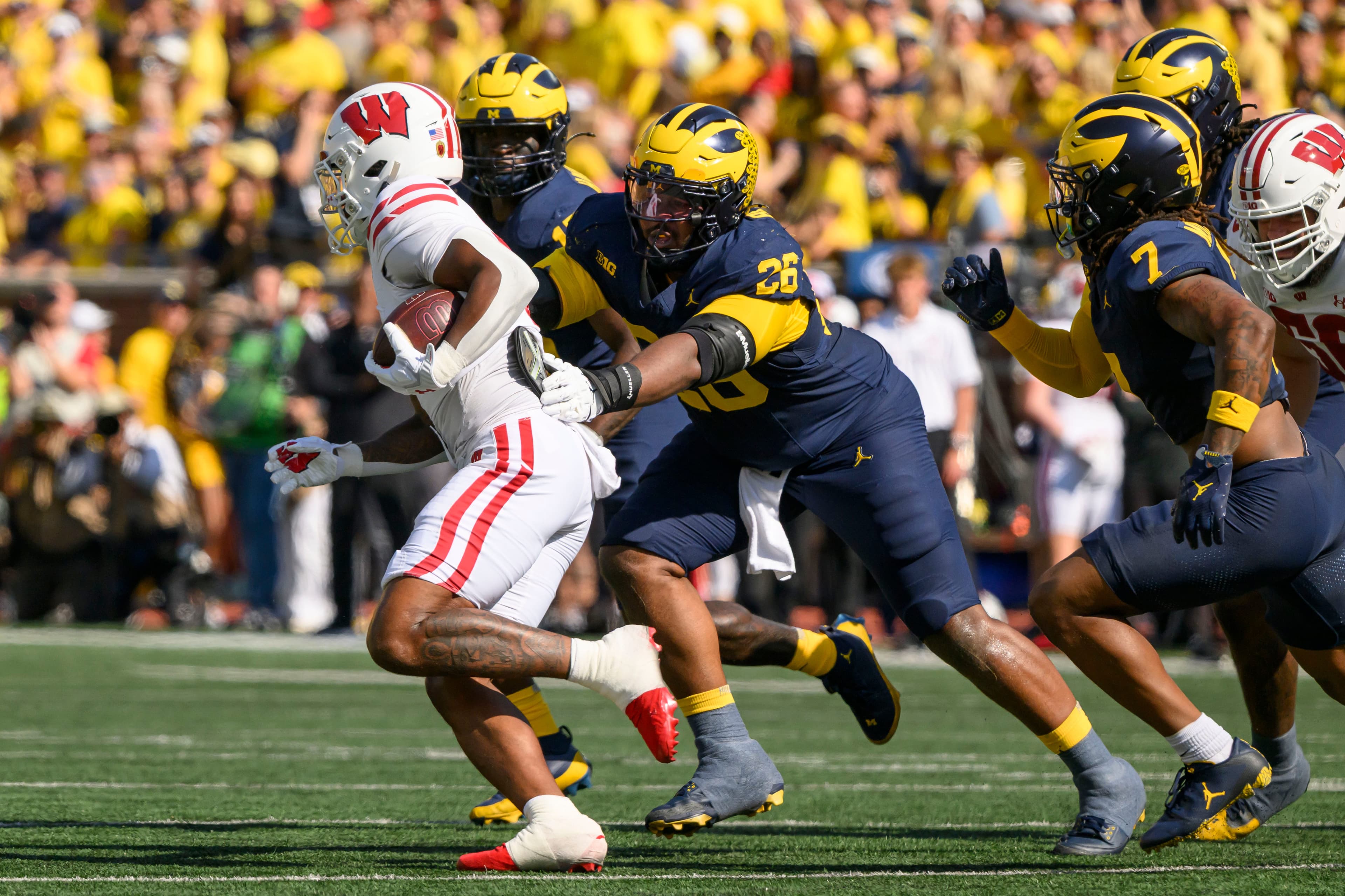 Michigan's Rayshaun Benny drafted by Ravens, will reunite with former coaches
