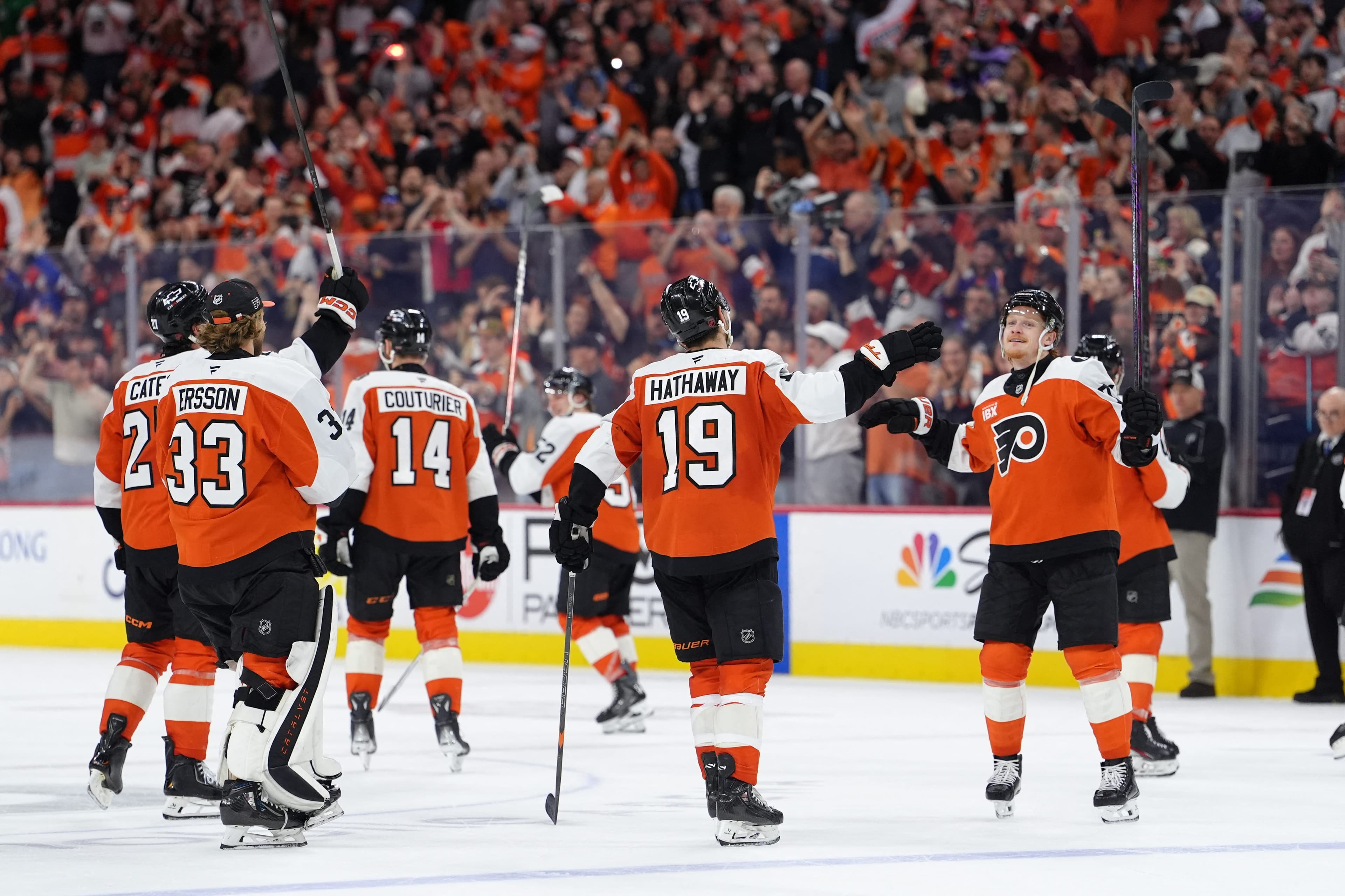 NHL recap: Flyers clinch playoff berth, eliminate Caps, Blue Jackets