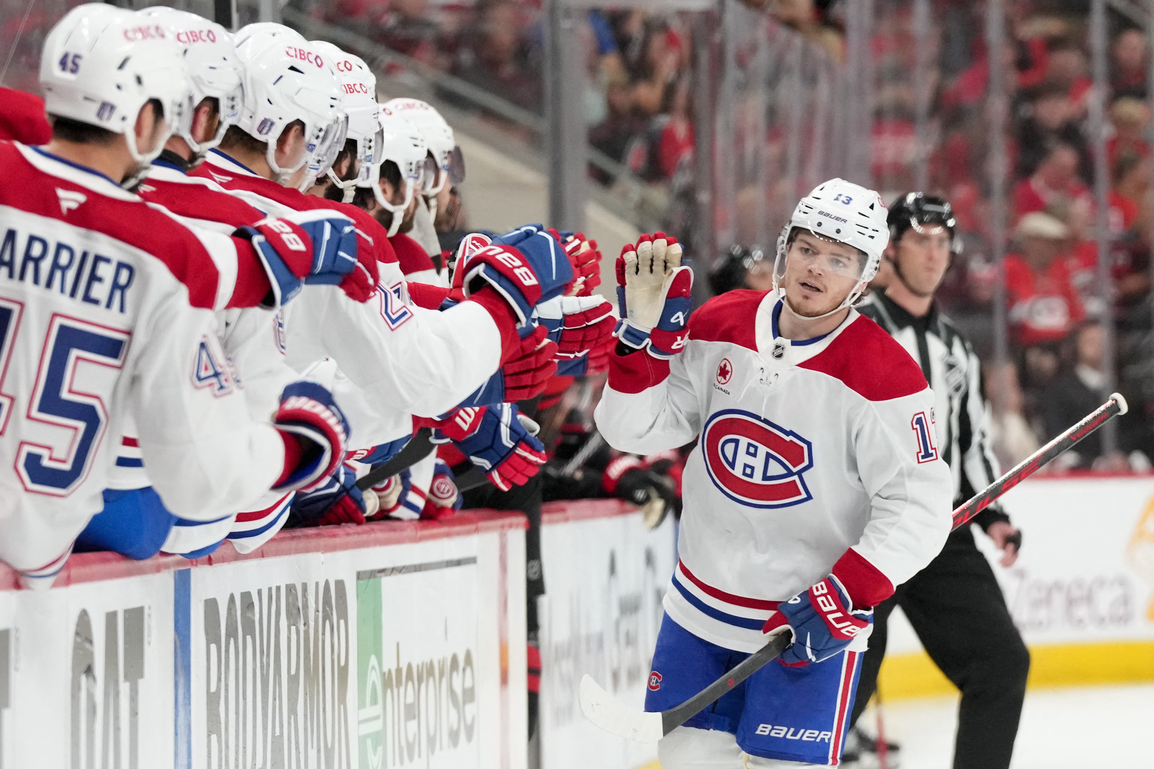 Hockey roundup: Canadiens stun Canes in Game 1; Michigan adds Flyers prospect
