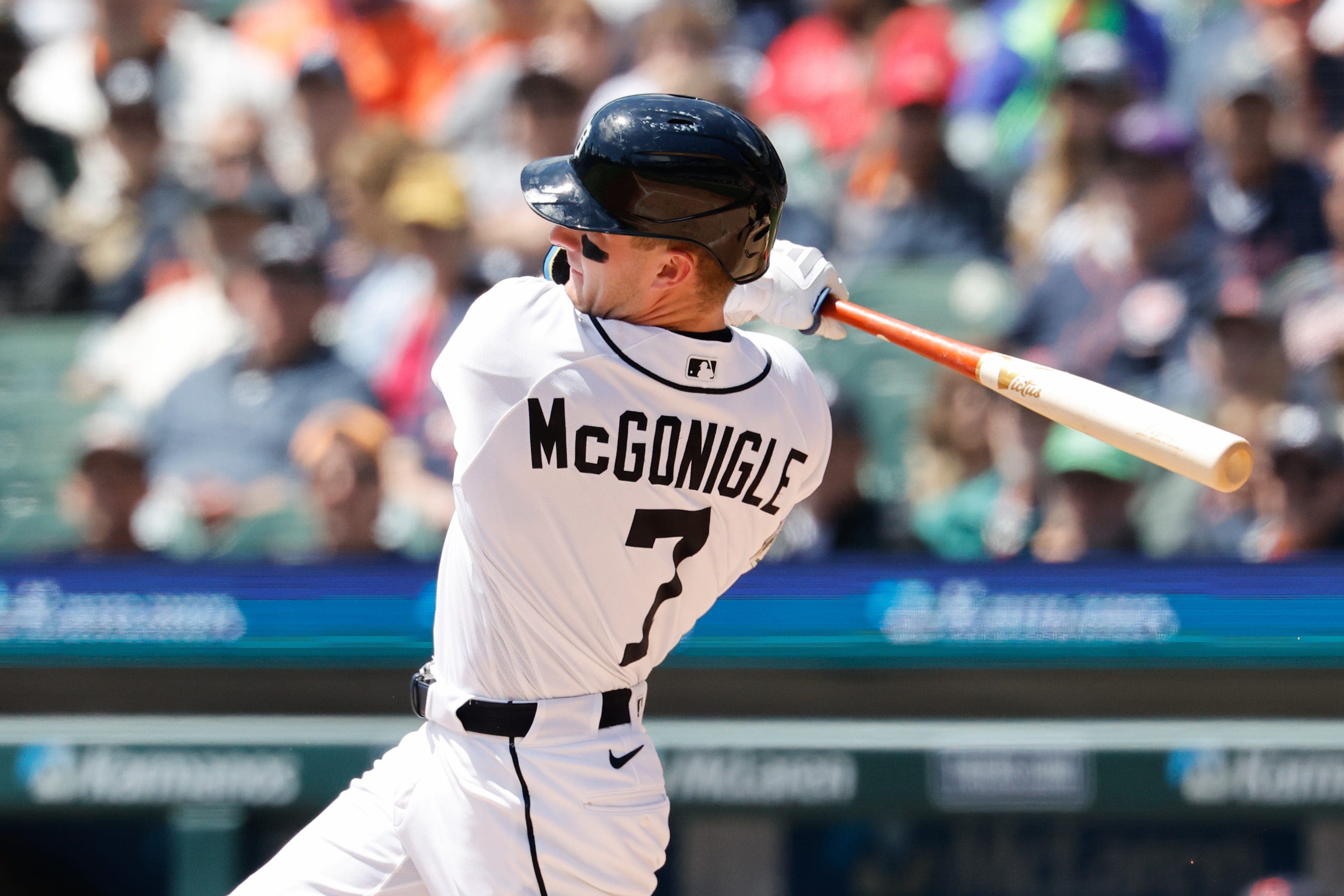 No time to rest: Struggling Tigers keep leaning on rookie McGonigle