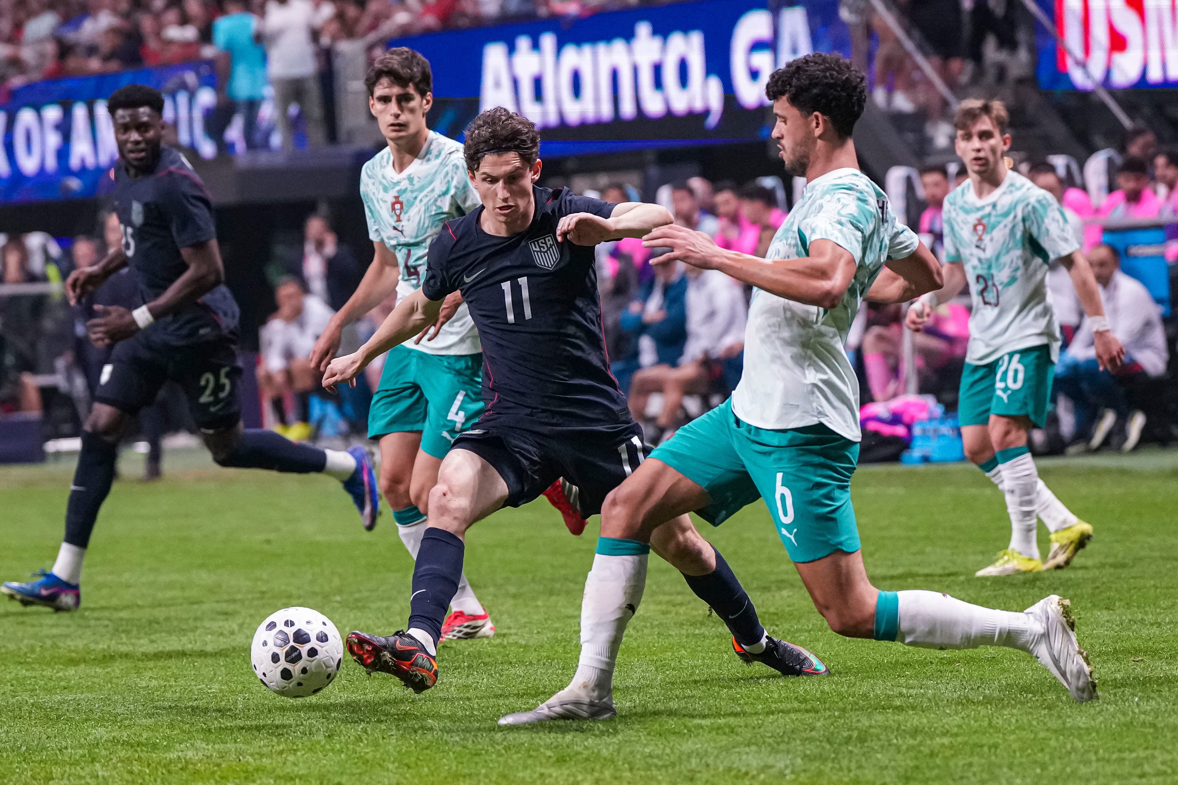 U.S. soccer blanked by Portugal before World Cup roster announcement