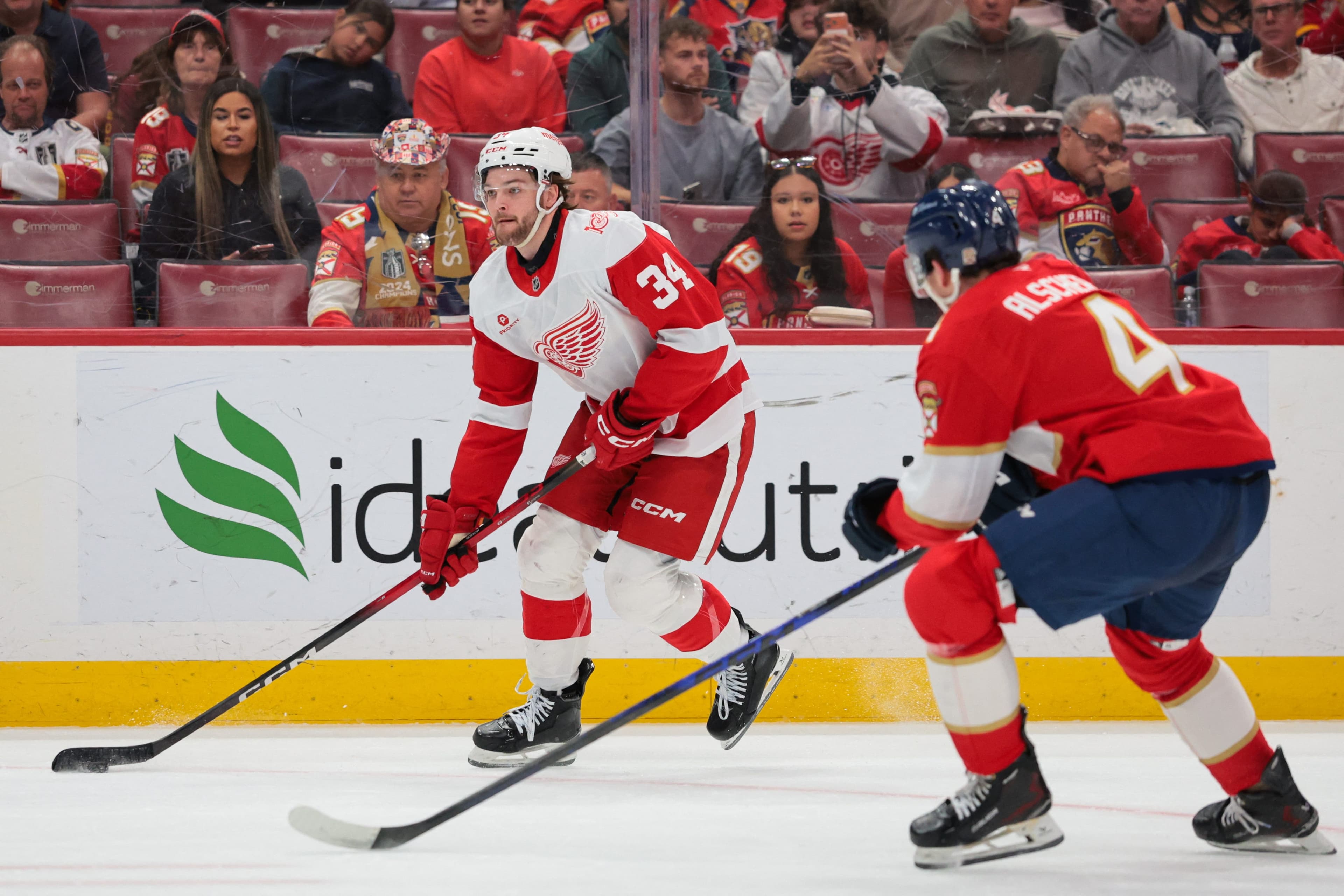 Red Wings cap disastrous season with 8-1 loss in Florida