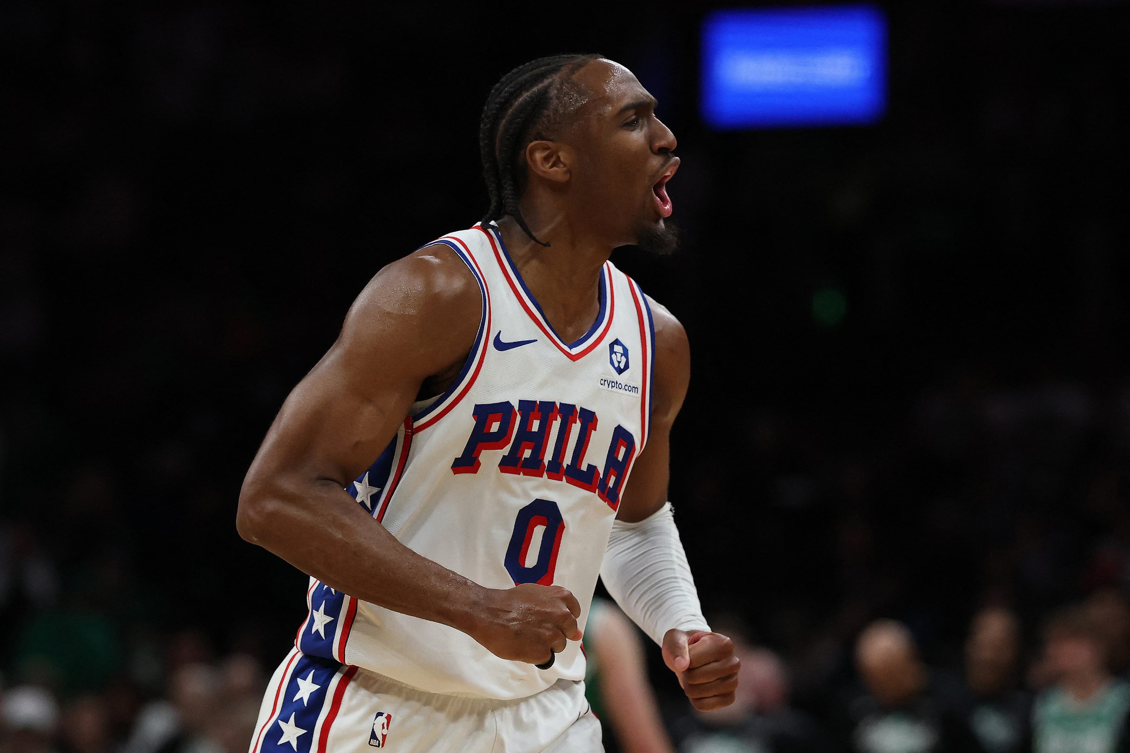 Joel Embiid, 76s knock out second-seeded Celtics