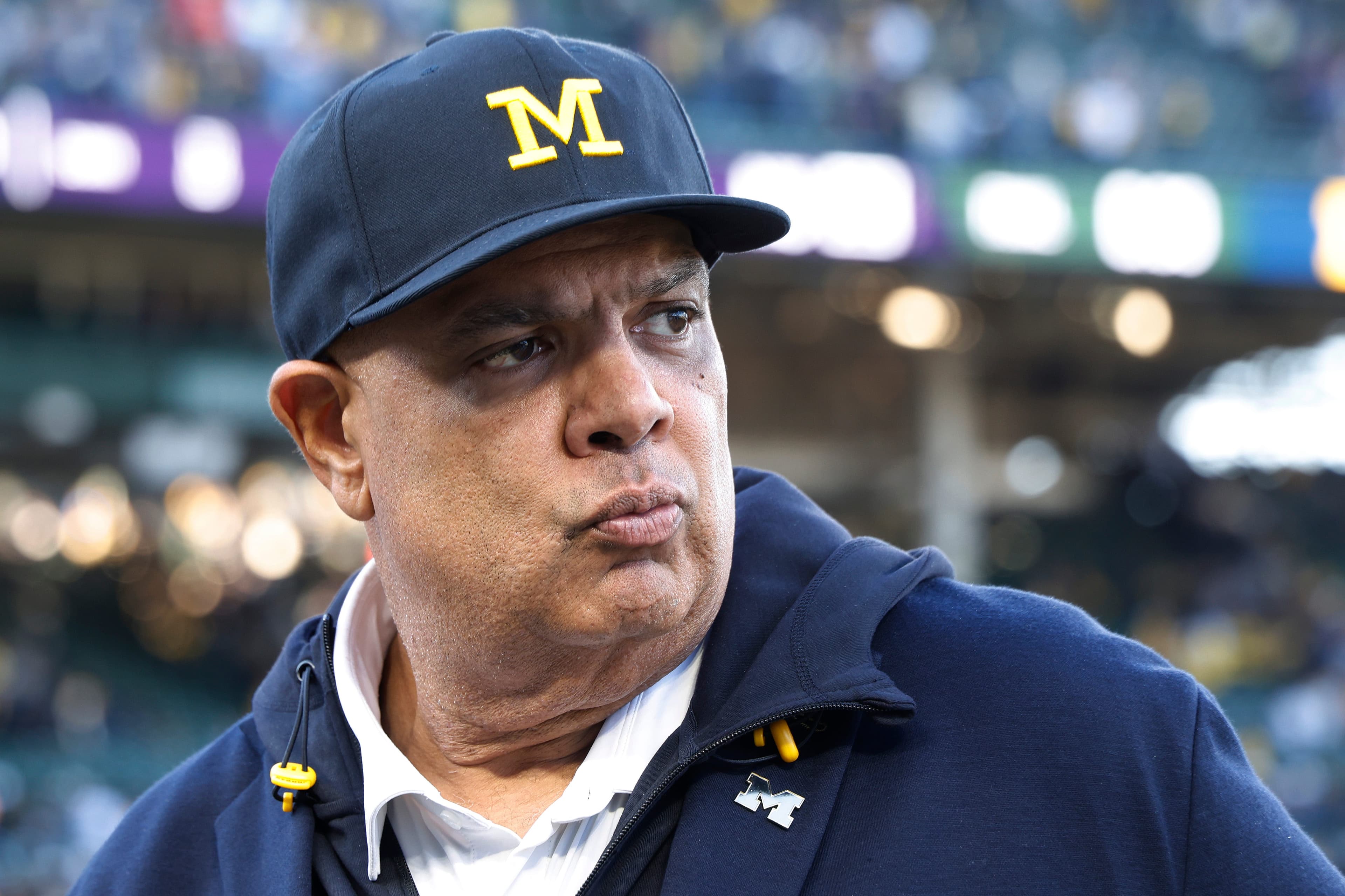 Michigan athletic director Warde Manuel happy to have this 'problem'