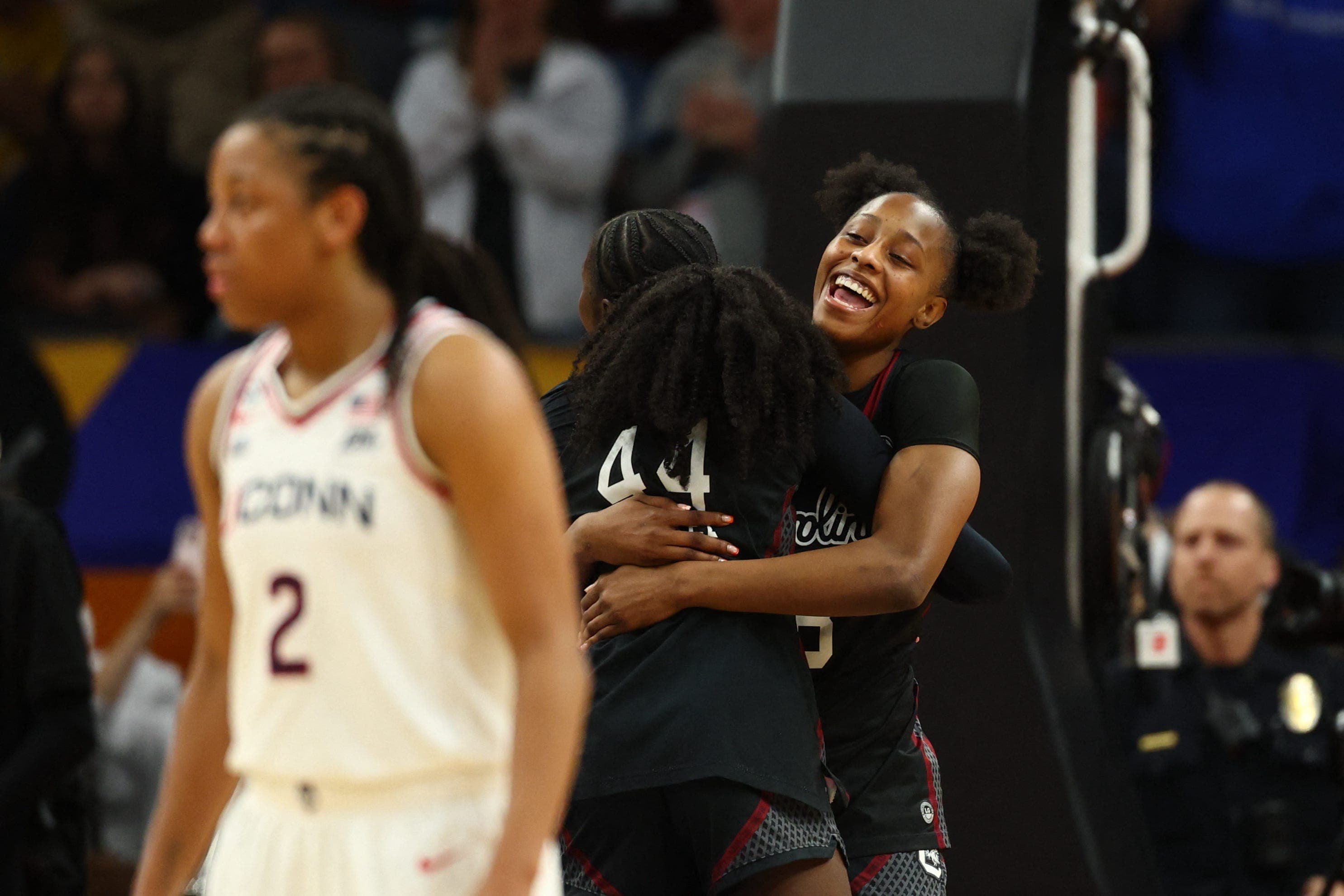 Women's Final Four: South Carolina ends UConn's perfect season