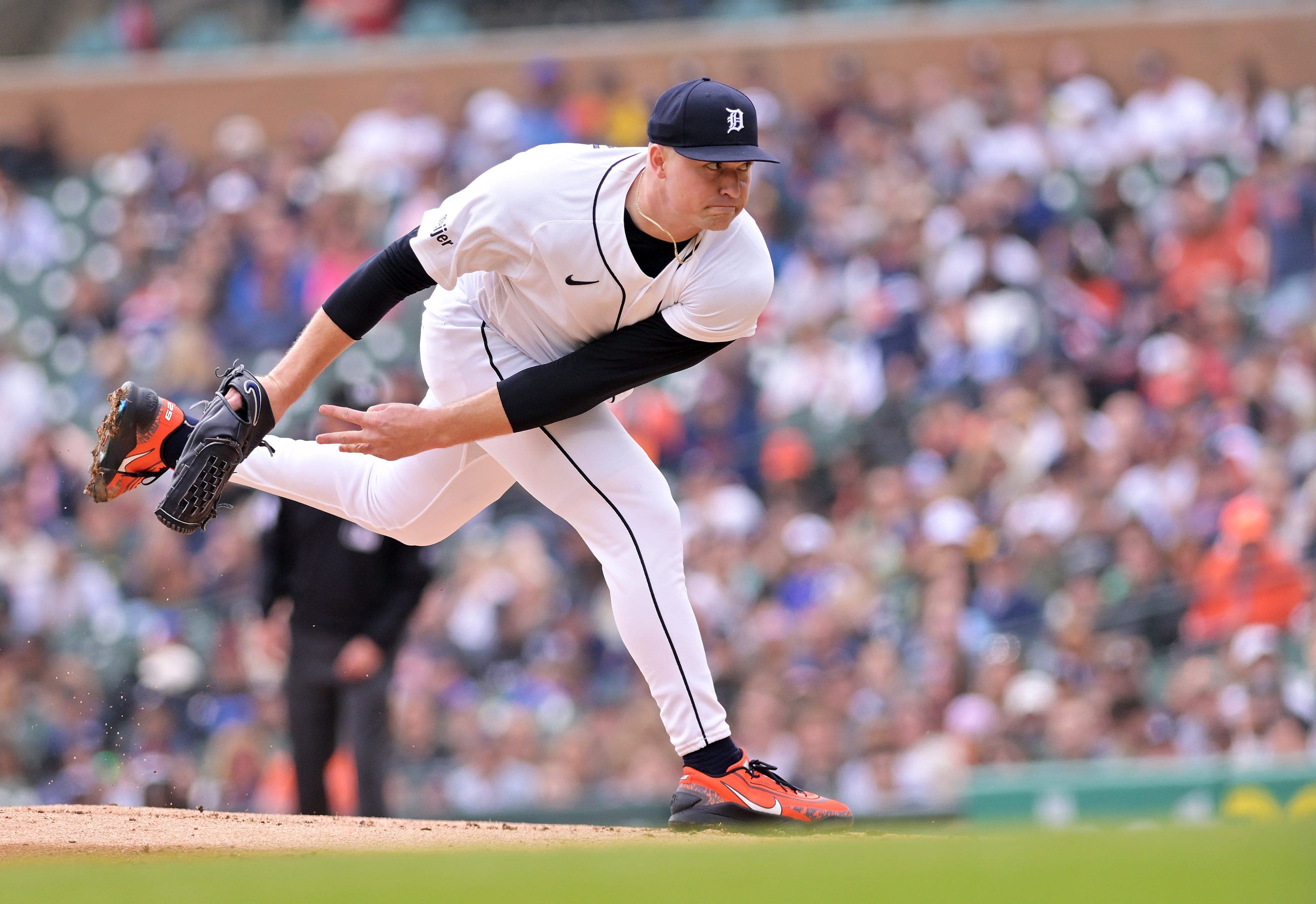 Tigers share promising early rehab update on Tarik Skubal