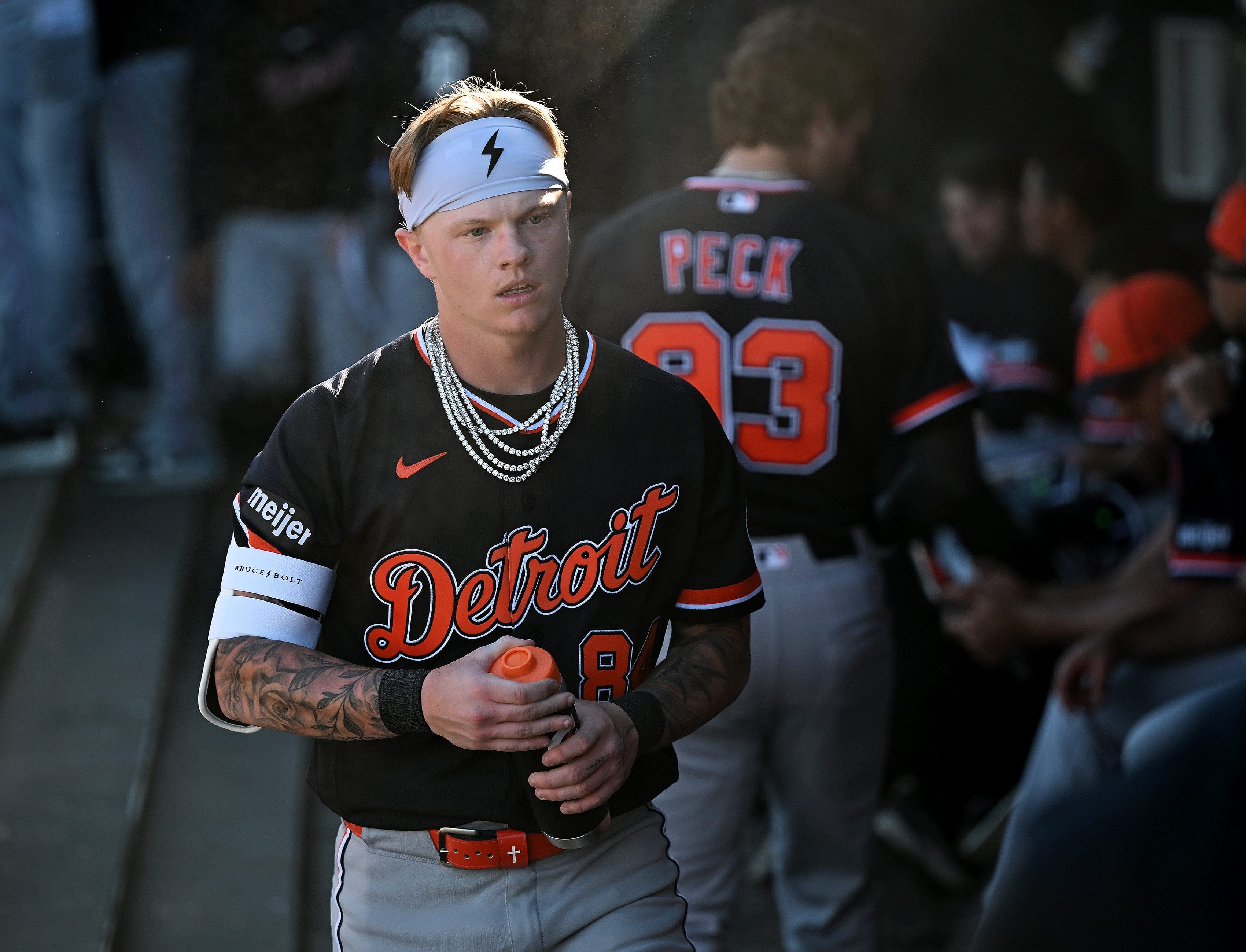 Max Clark, Detroit Tigers prospect, is making progress on the field and in tuning out critics