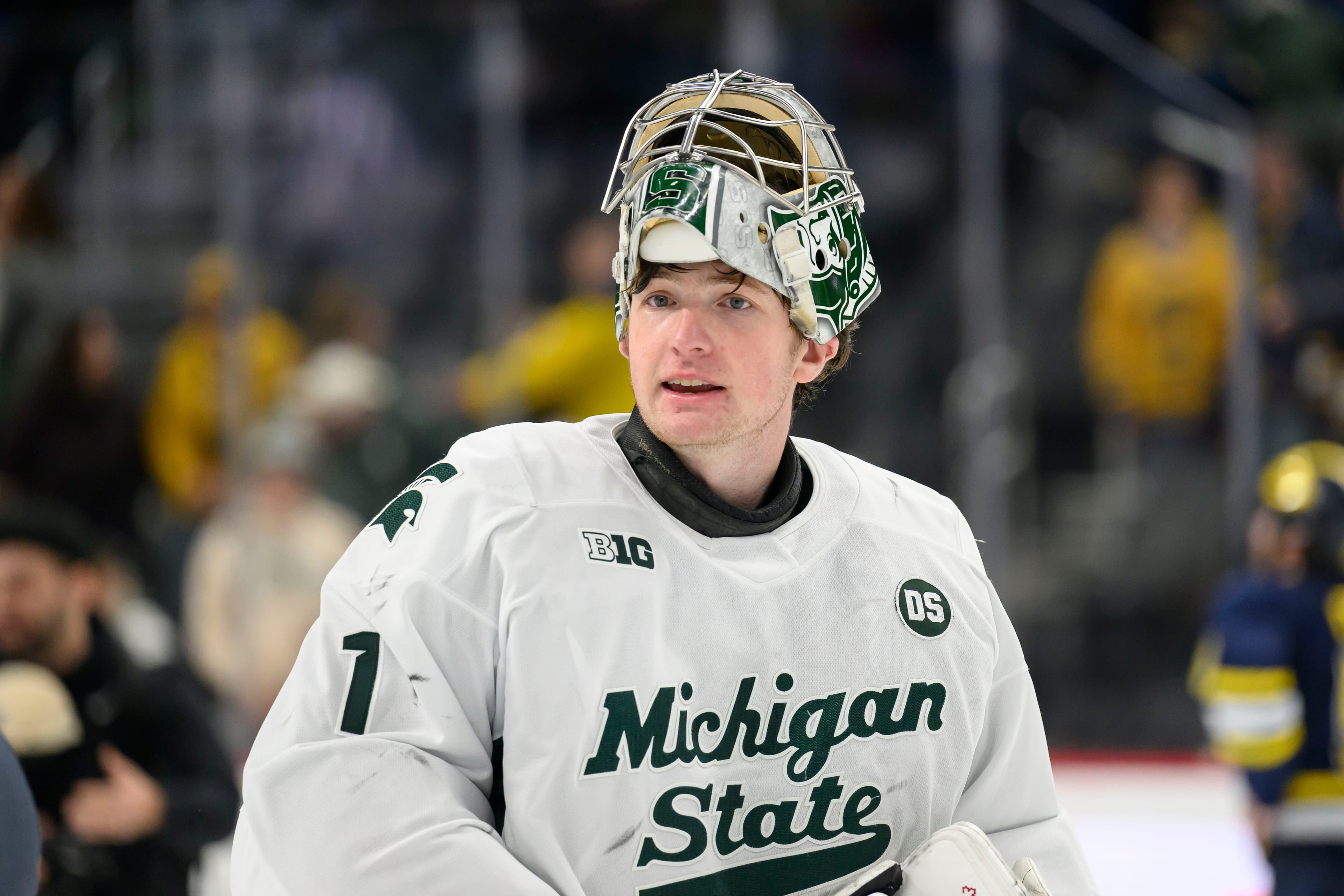 Michigan State's Trey Augustine signs with Red Wings, will begin career in Grand Rapids