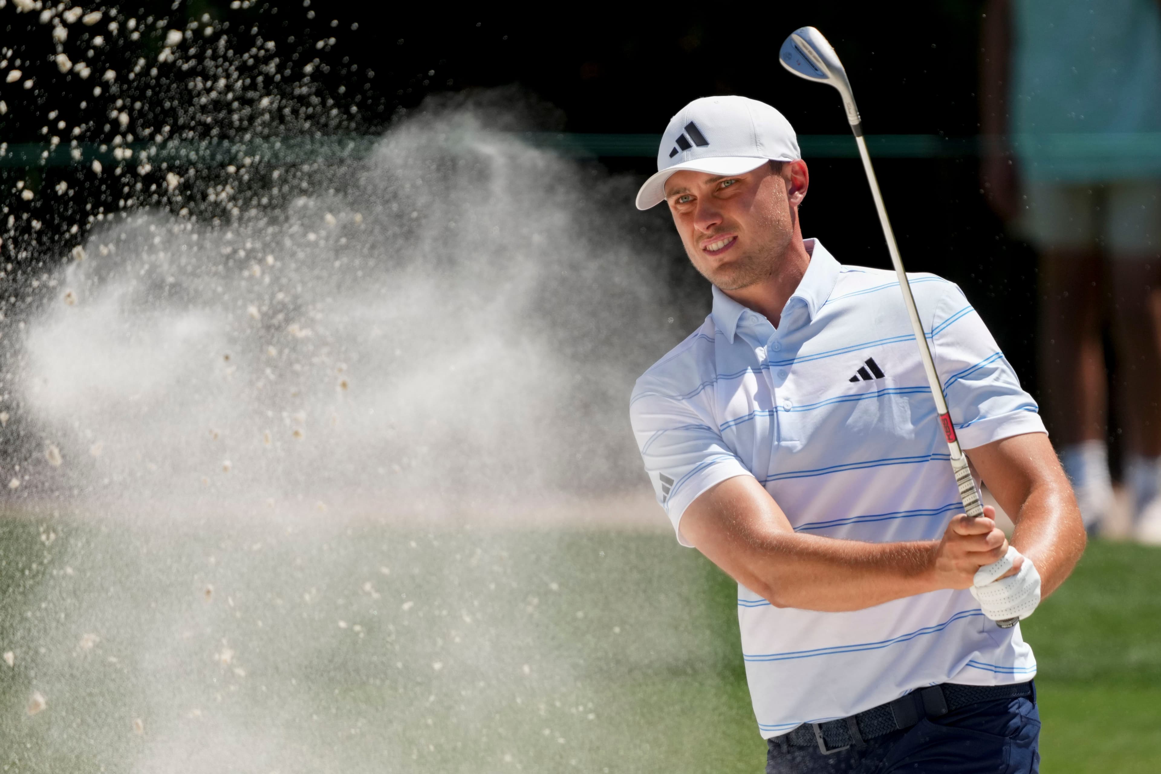 Golf roundup: Sweden's Ludvig Aberg sets pace at RBC Heritage with 63