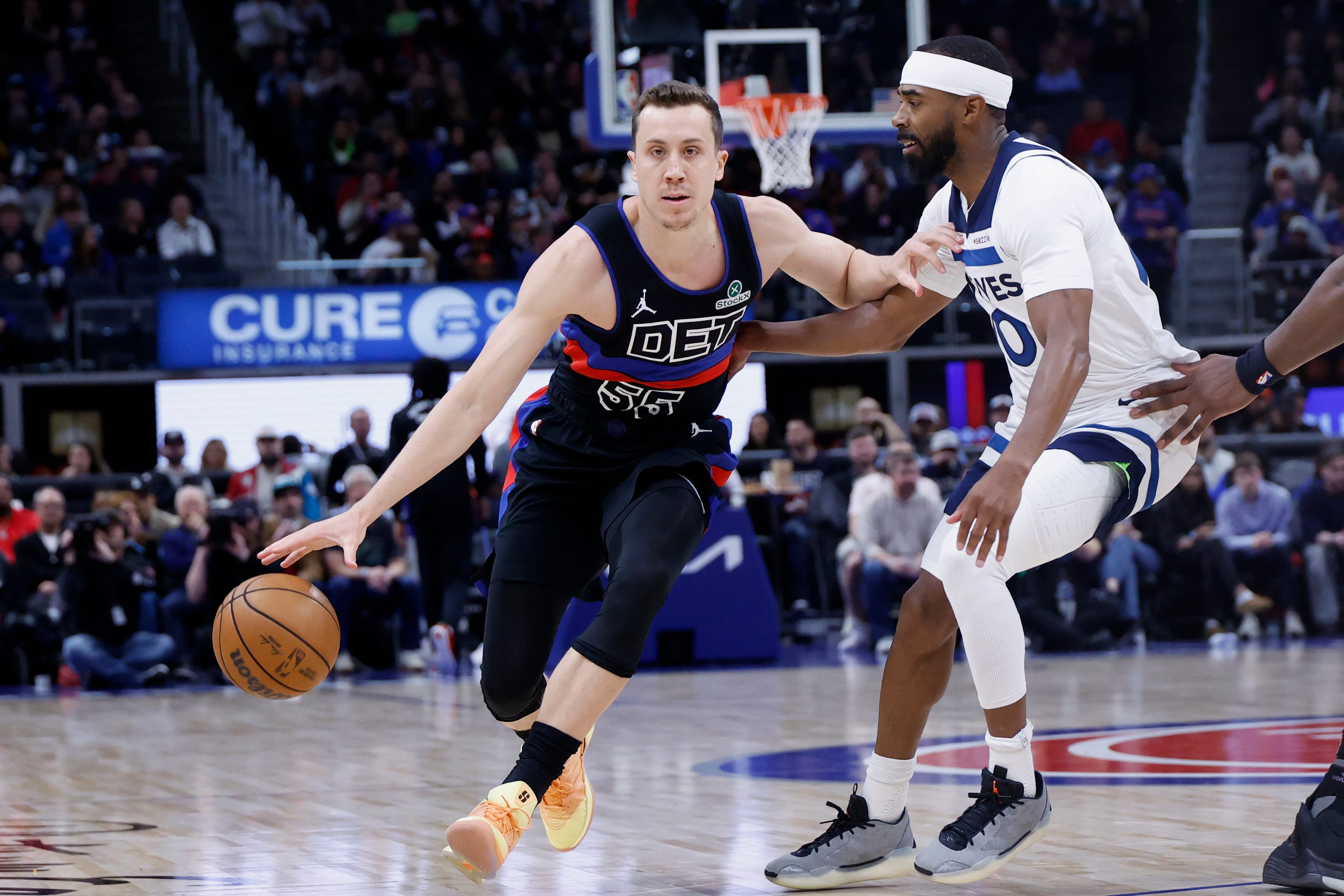 Fourth-quarter rally leads Pistons to victory over Timberwolves