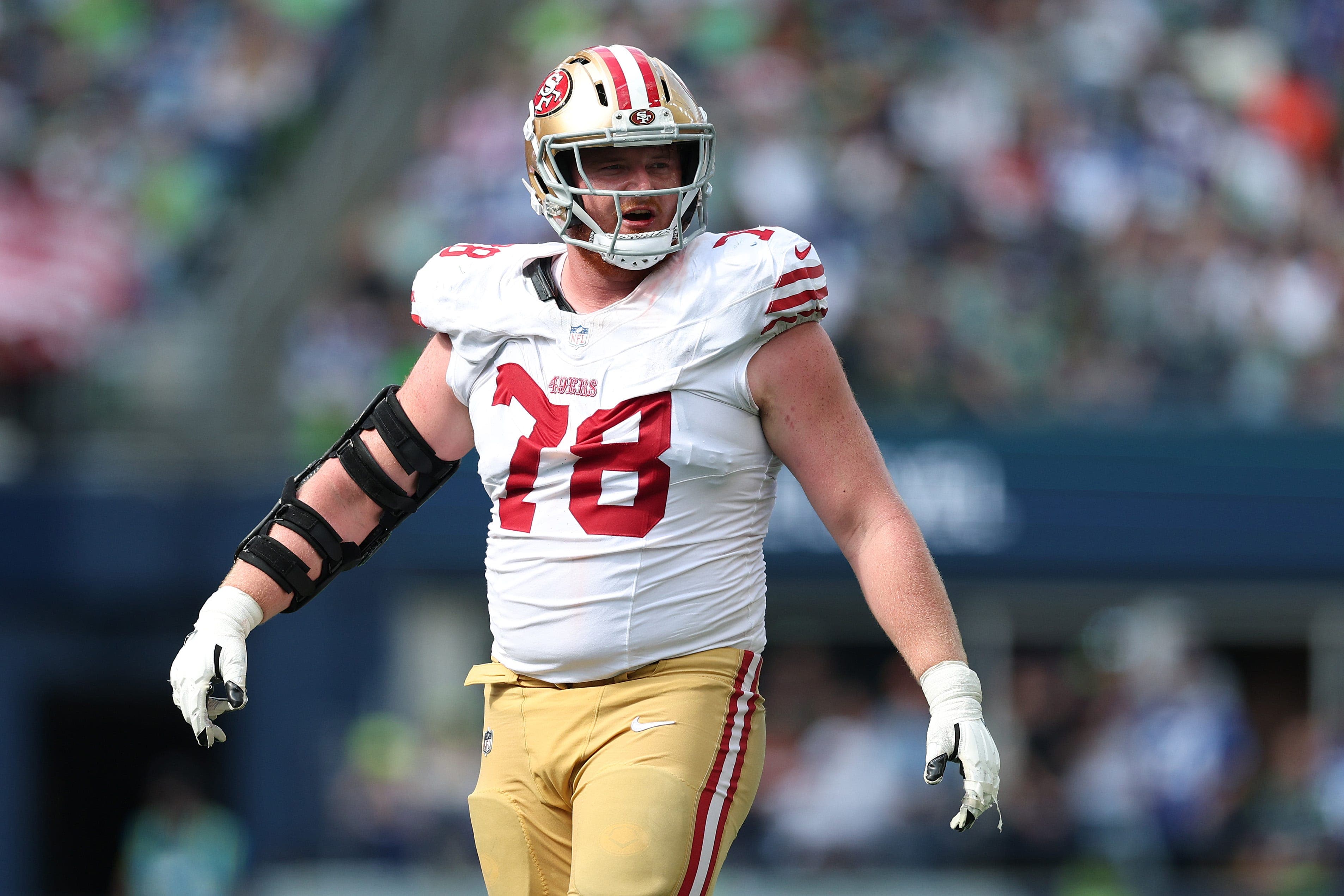 Lions add depth on offensive line with former 49ers guard Ben Bartch