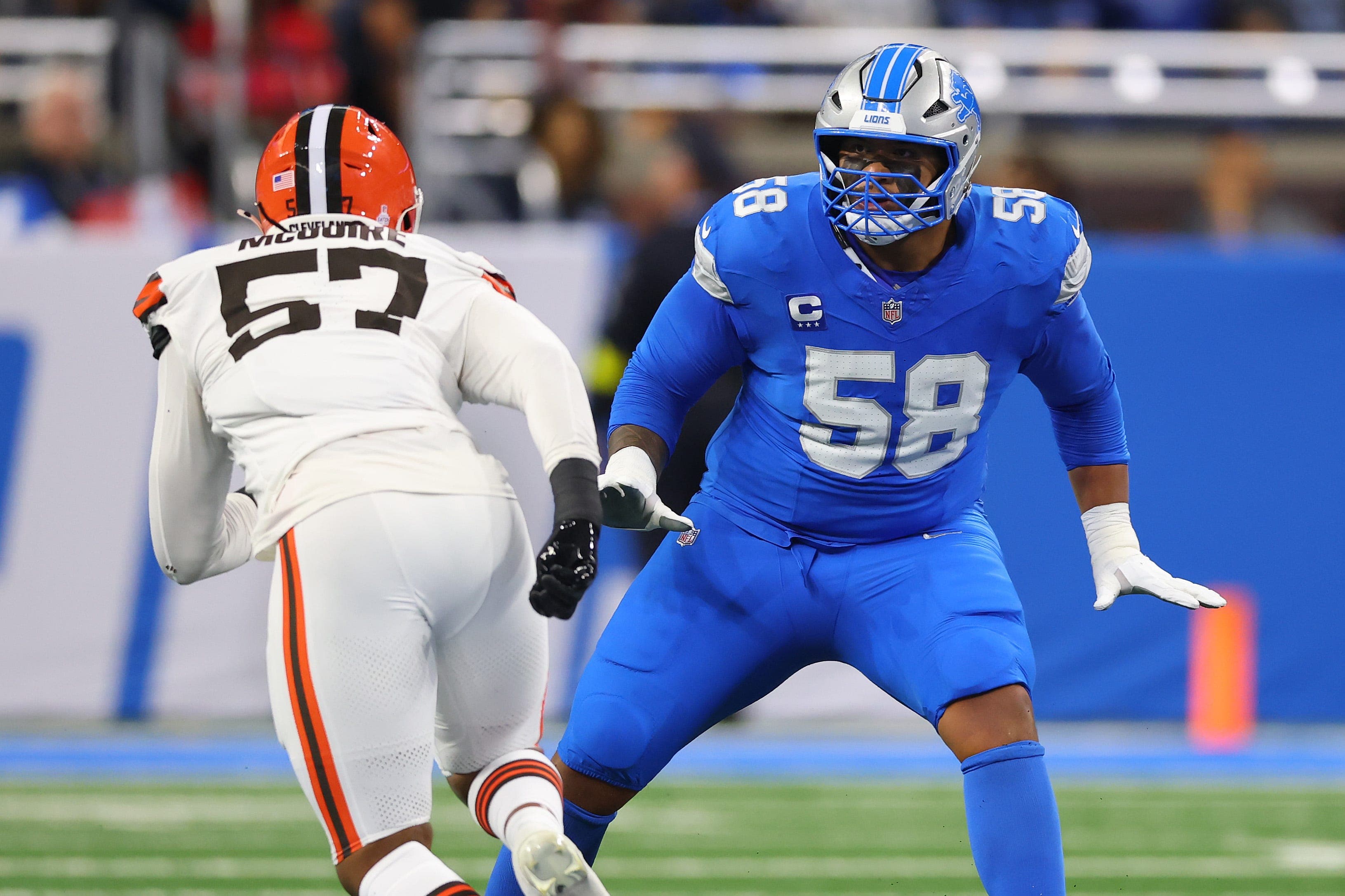 Will Penei Sewell play left tackle for Lions? Dan Campbell weighs in
