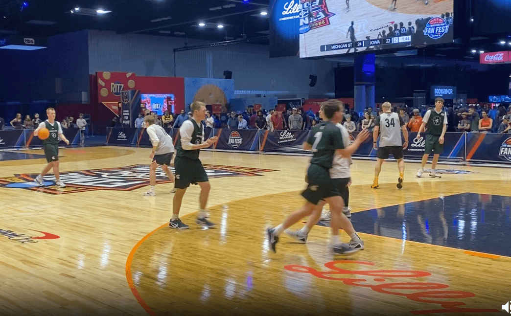 Watch Michigan State compete in Manager Games at Final Four