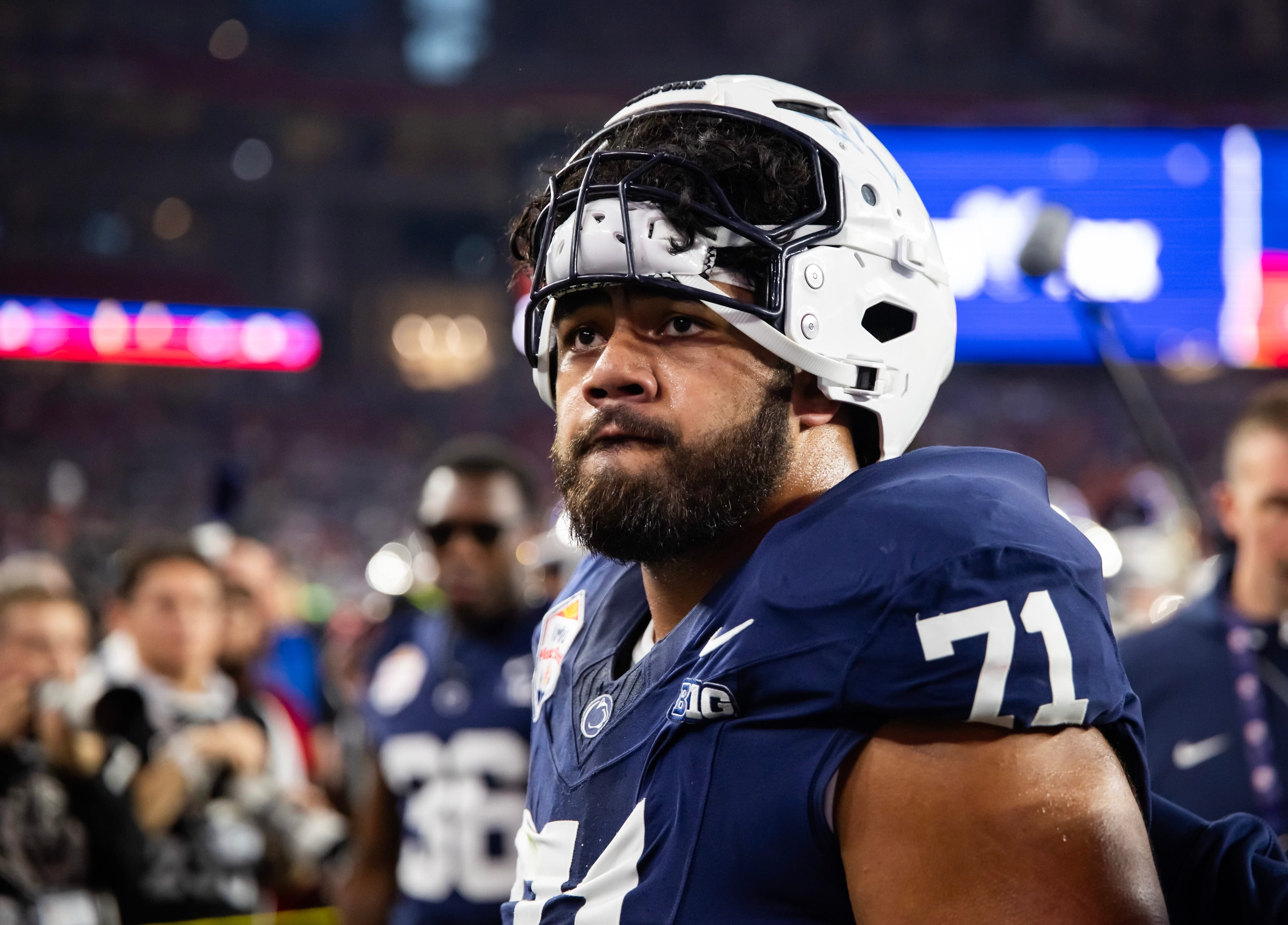 How Penn State's Vega Ioane could fit with the Detroit Lions