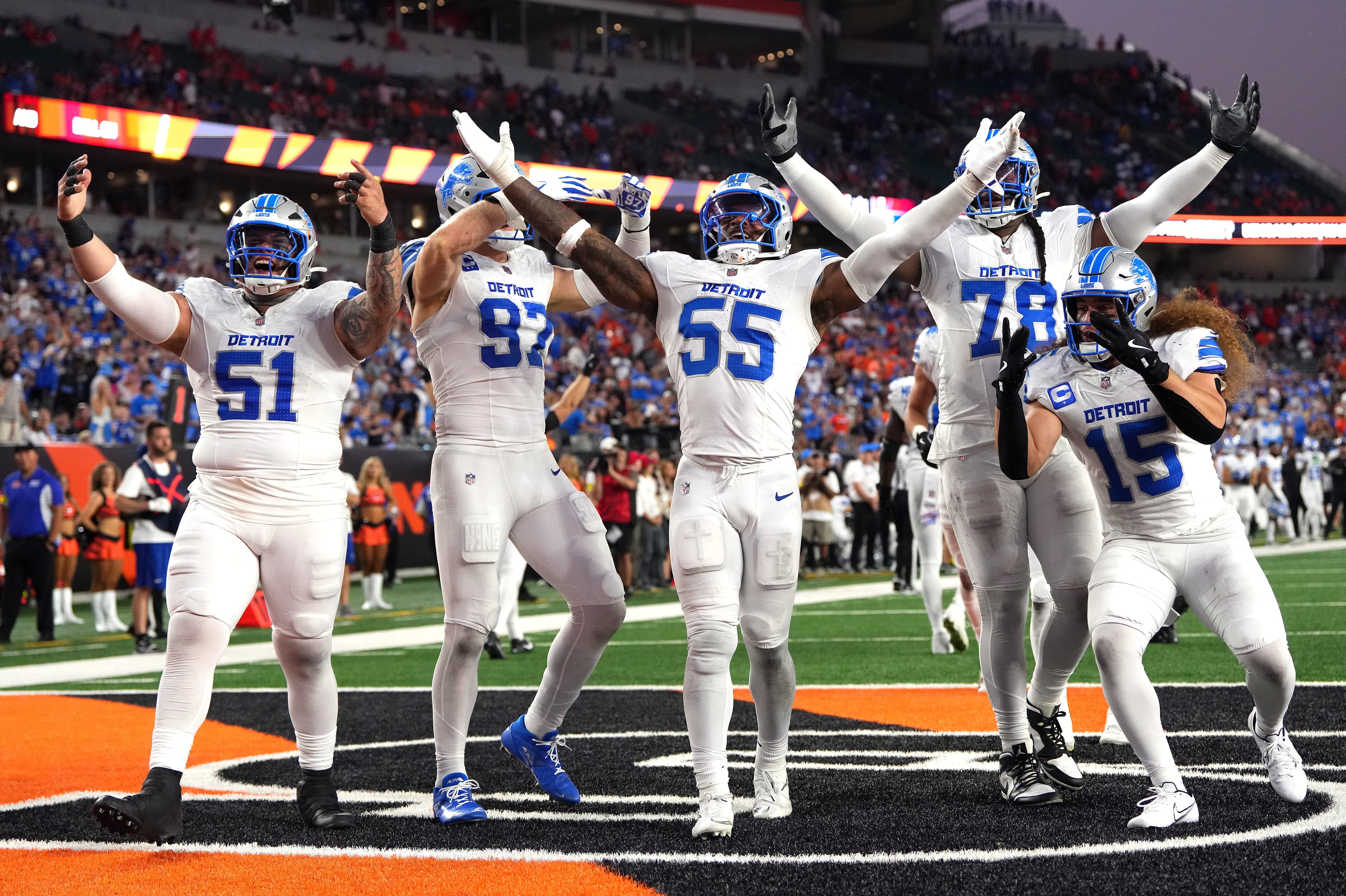 Dates, times set for Detroit Lions' three preseason games in 2026