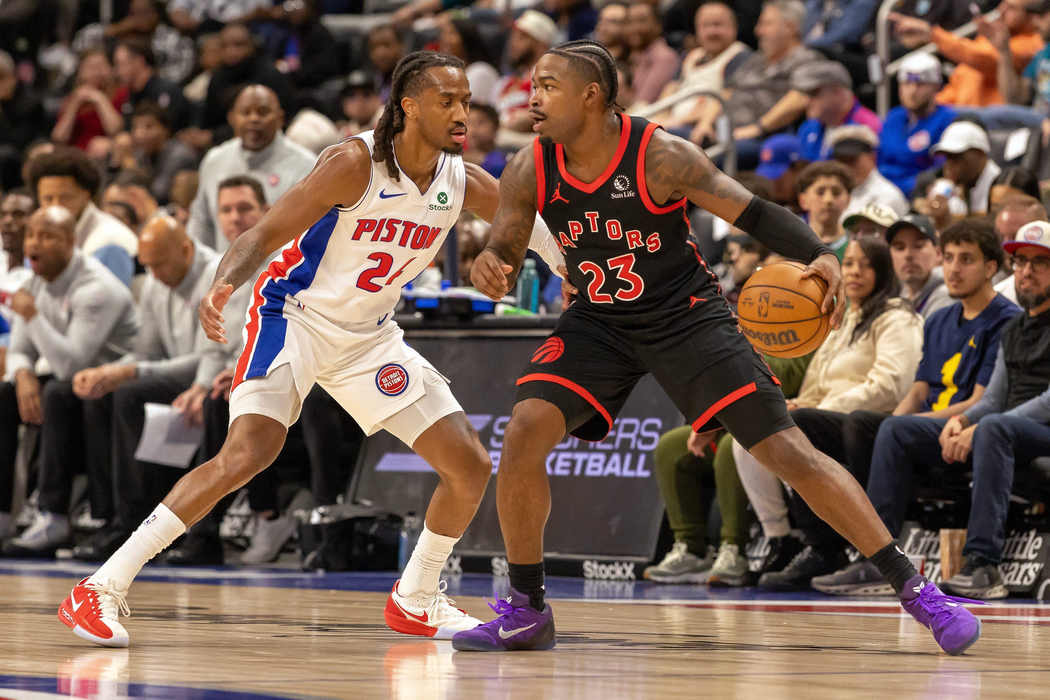Pistons secure Central Division title with win against Raptors