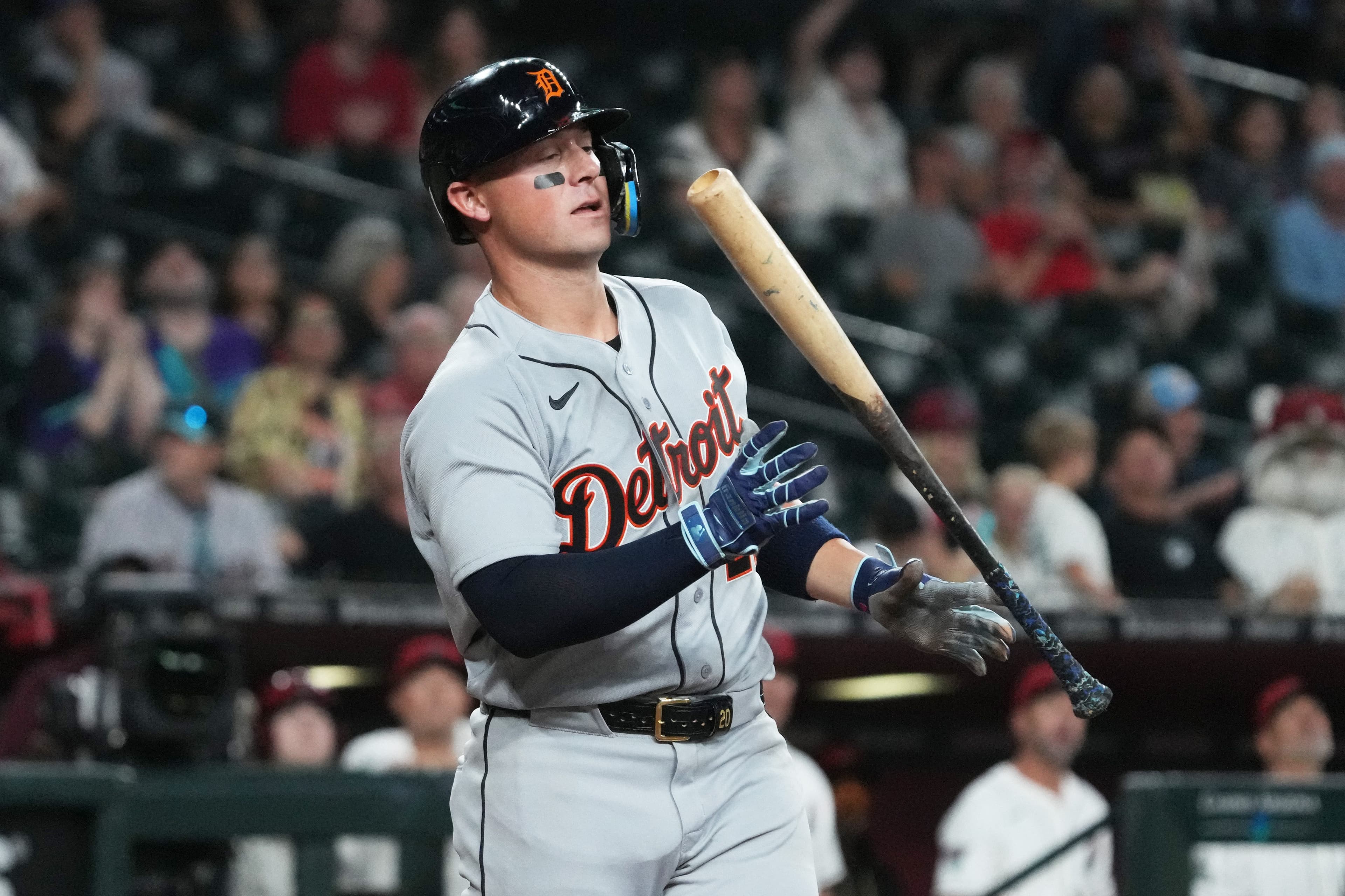 Spencer Torkelson sits in Detroit Tigers' series finale with Red Sox