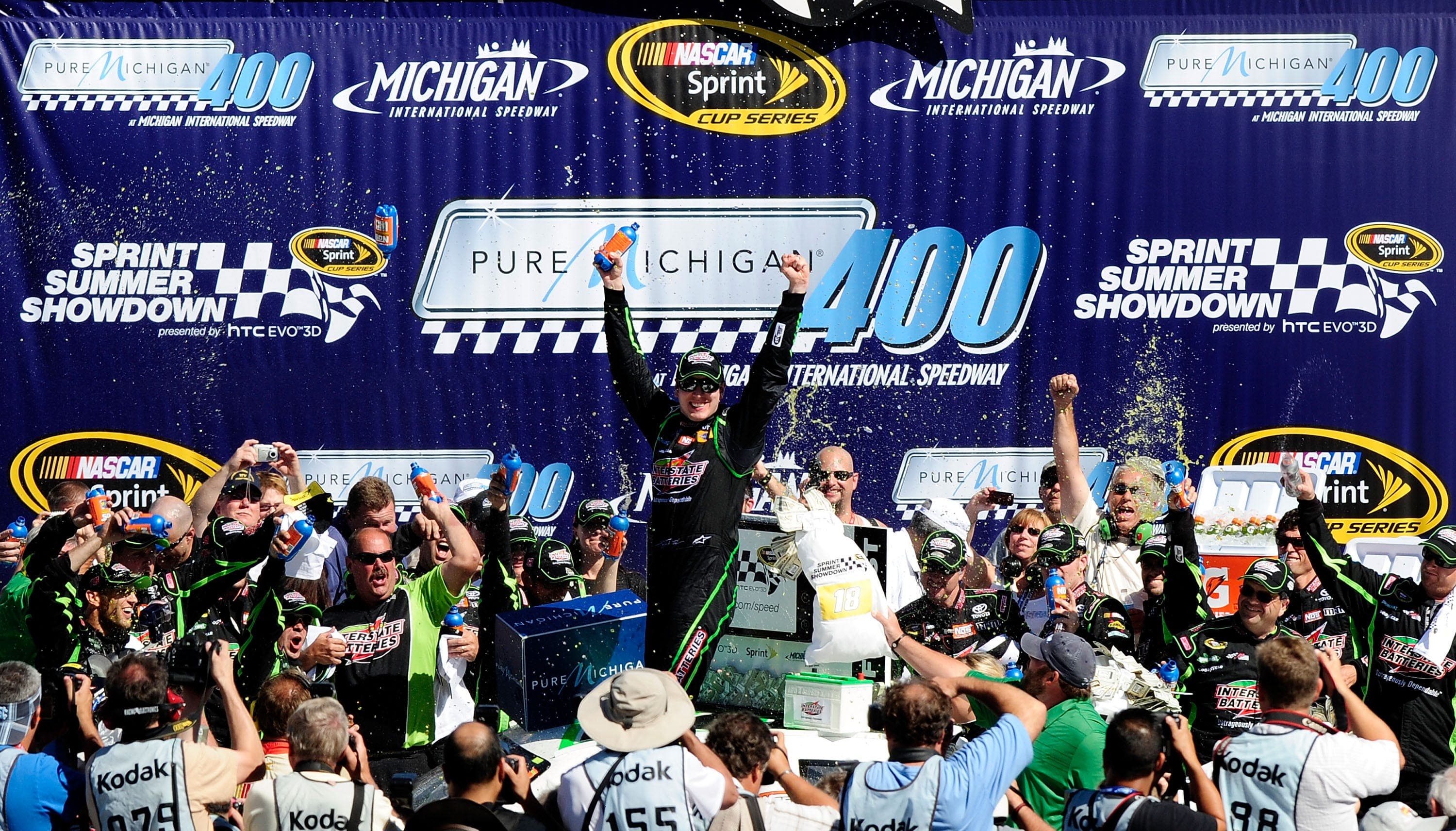 How Kyle Busch fared at Michigan International Speedway