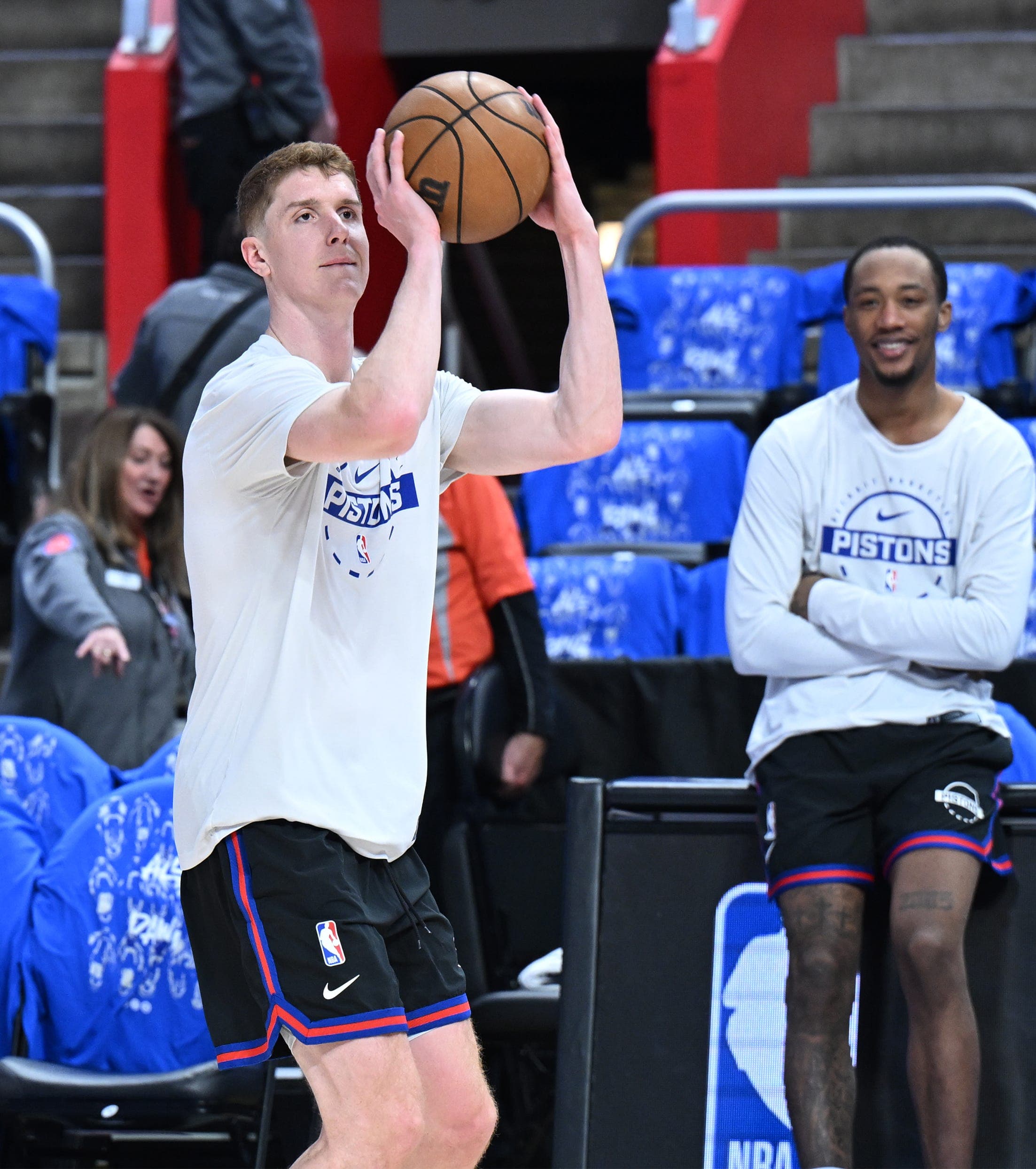 Pistons' Duncan Robinson out for Game 5; Kevin Huerter returns
