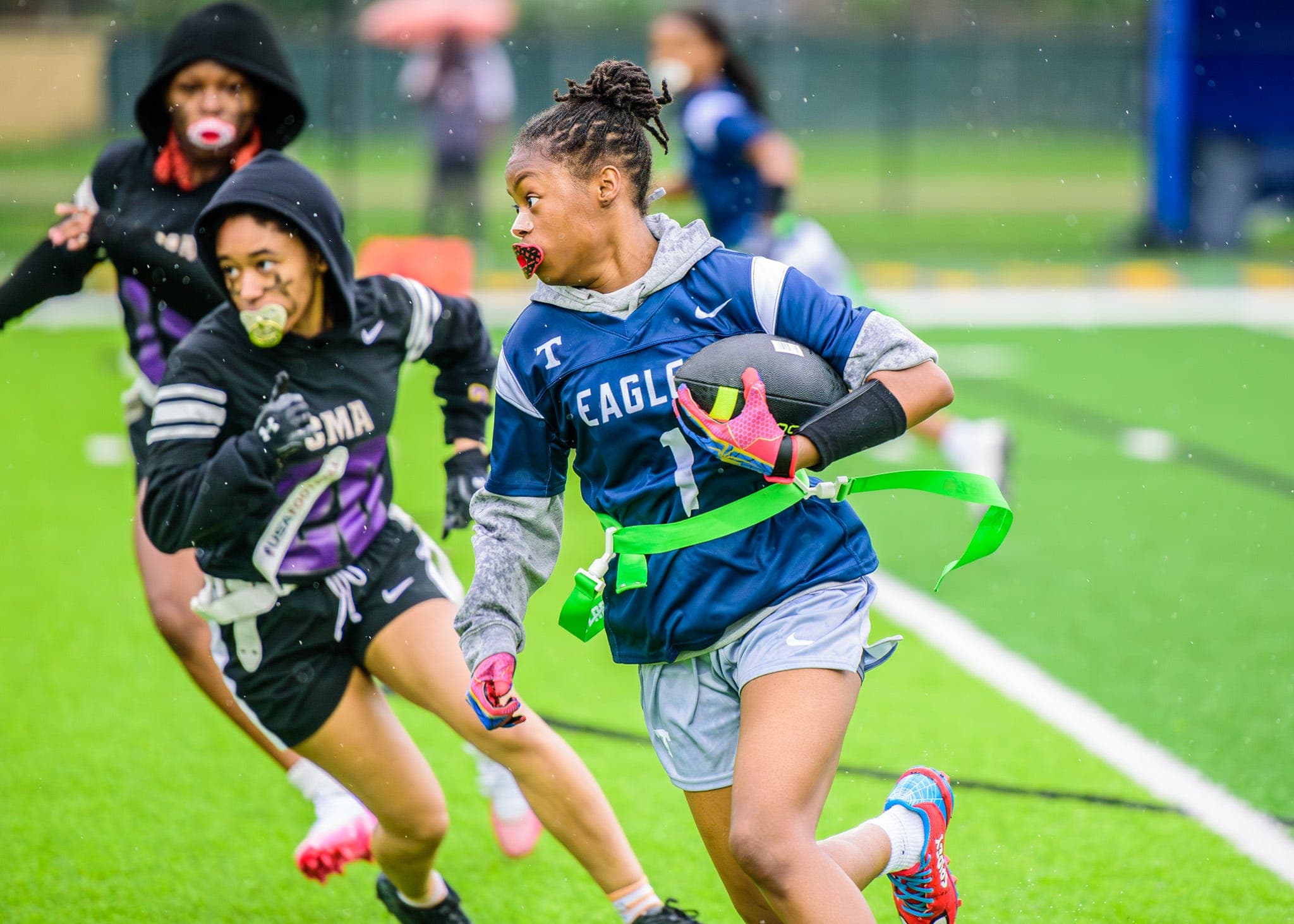Michigan girls flag football rankings after Week 3