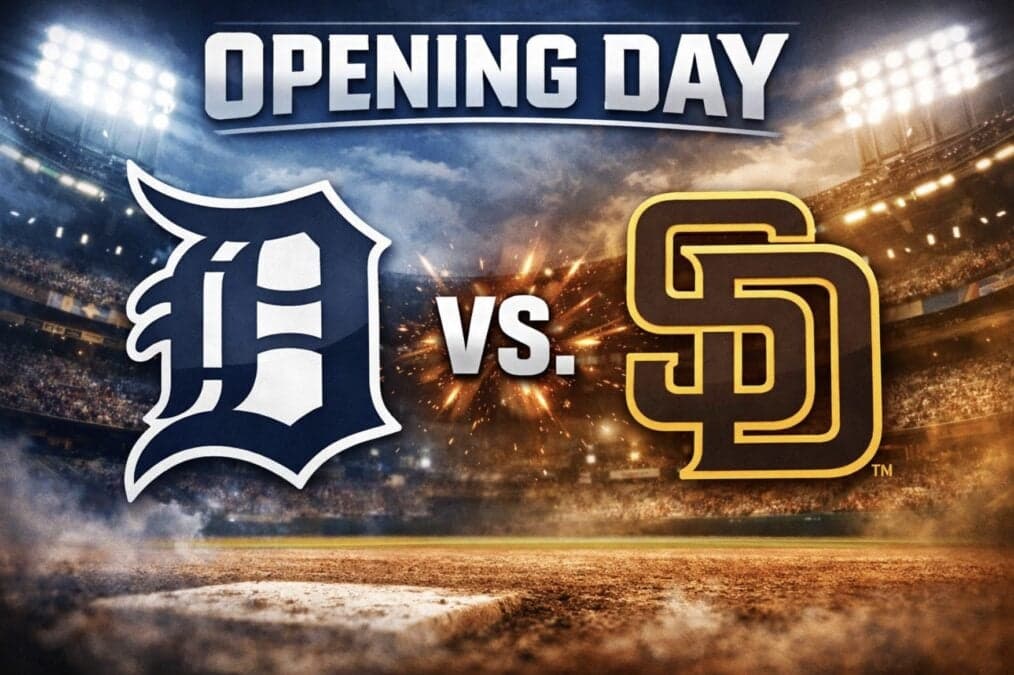 How To Watch Tigers vs Padres on Opening Day 2026