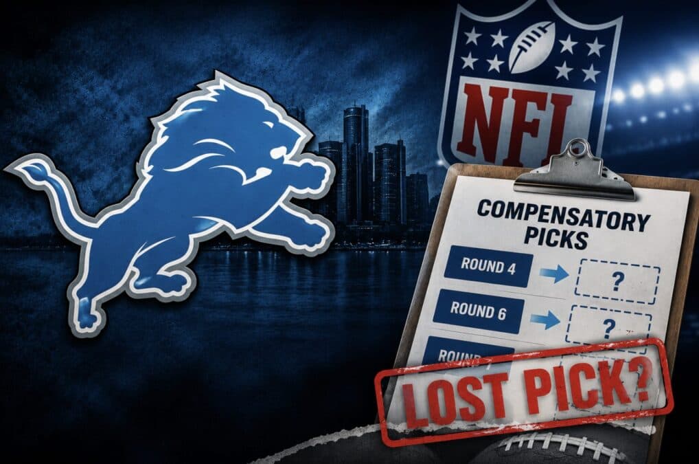 Detroit Lions Potentially Lose Draft Pick Due to Flawed NFL Rule