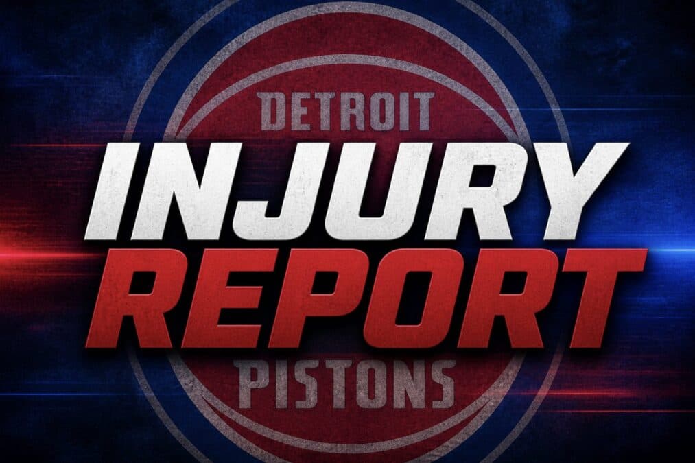 Detroit Pistons Could Be Without Trio of Players for Game 5 Matchup vs. Cavs