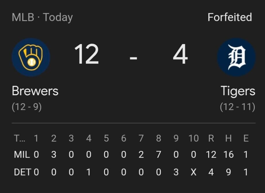 Tigers Exposed in Ugly Loss as Brewers Take Advantage of Costly Mistakes