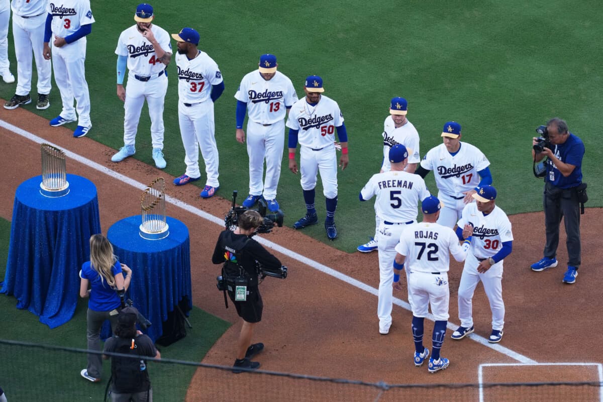 Dodgers Announce Line-Up For Ring Ceremony Game vs. Diamondbacks