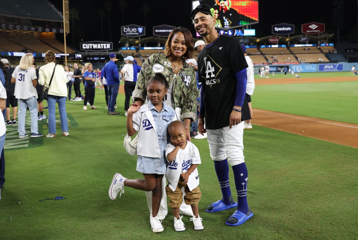 Dodgers’ Mookie Betts Unveils New Member of Family