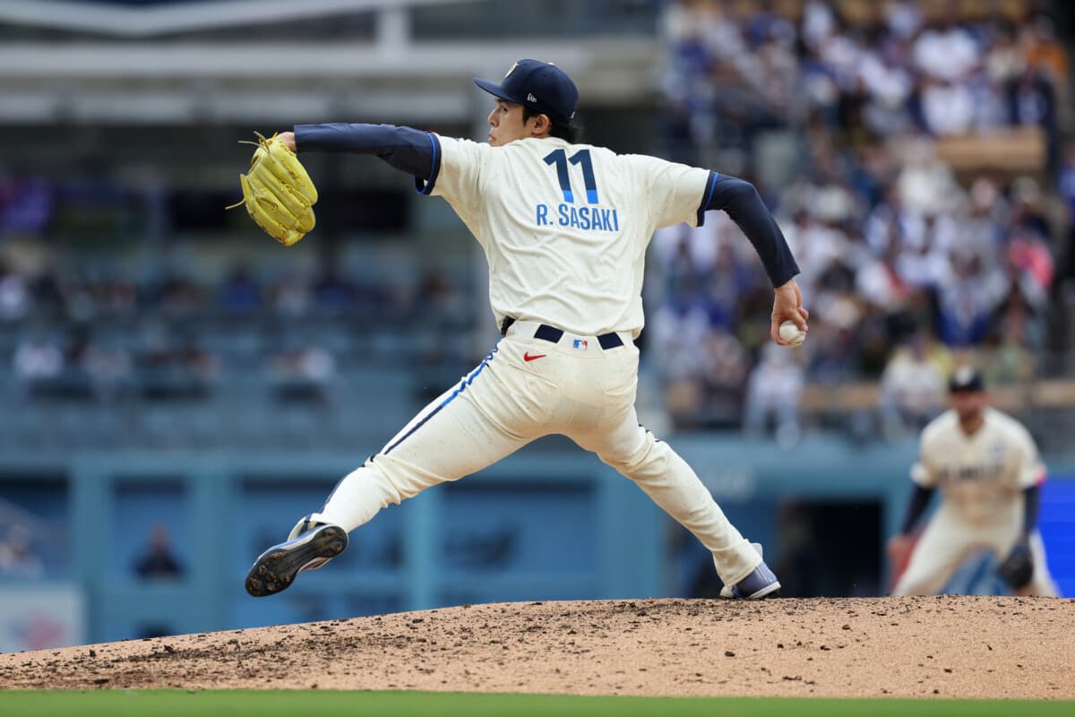 Sasaki, Rushing Take Positives From Start in Win Over Cubs