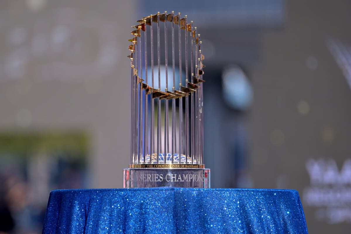 Dodgers Giving Away World Series Replica Trophies Monday