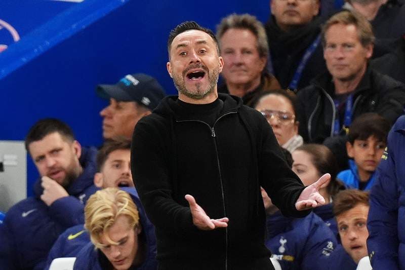 Roberto De Zerbi urges ‘blood, character and spirit’ from Tottenham