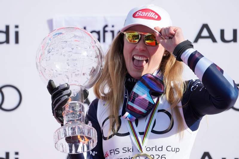 Mikaela Shiffrin clinches record-tying sixth women's World Cup title