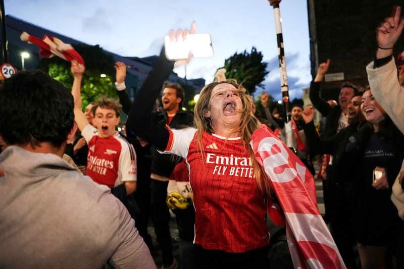 Arsenal win Premier League title as Man City held at Bournemouth