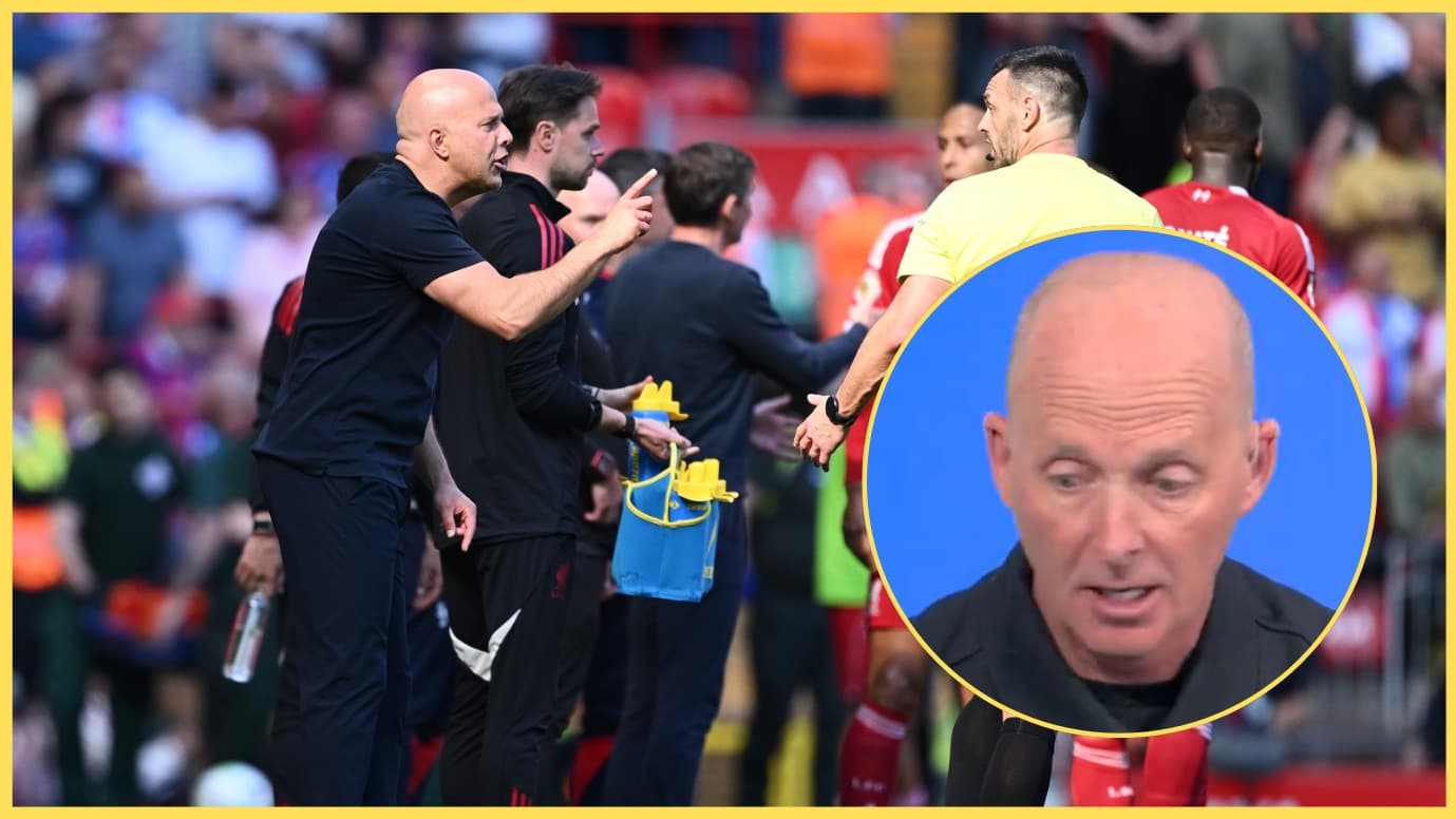 What Mike Dean said in instant response to controversial Daniel Munoz goal against Liverpool