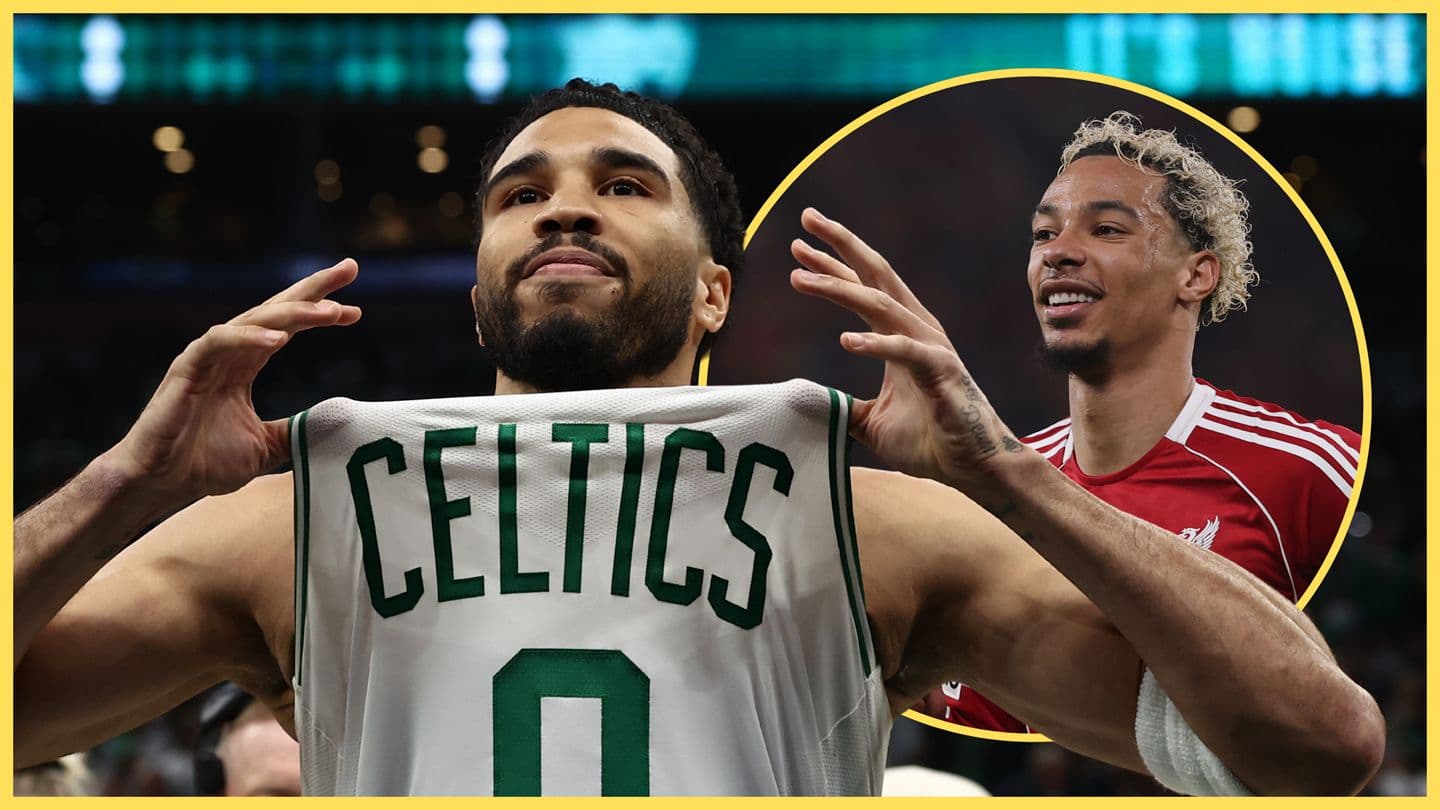 Jayson Tatum has shown Liverpool fans how soon Hugo Ekitike could return from injury