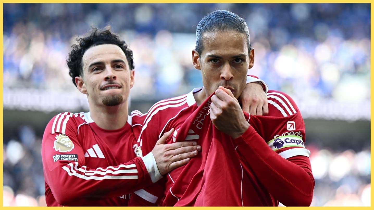 (Video) Curtis Jones’ reaction to last-gasp Virgil van Dijk winner was absolutely priceless