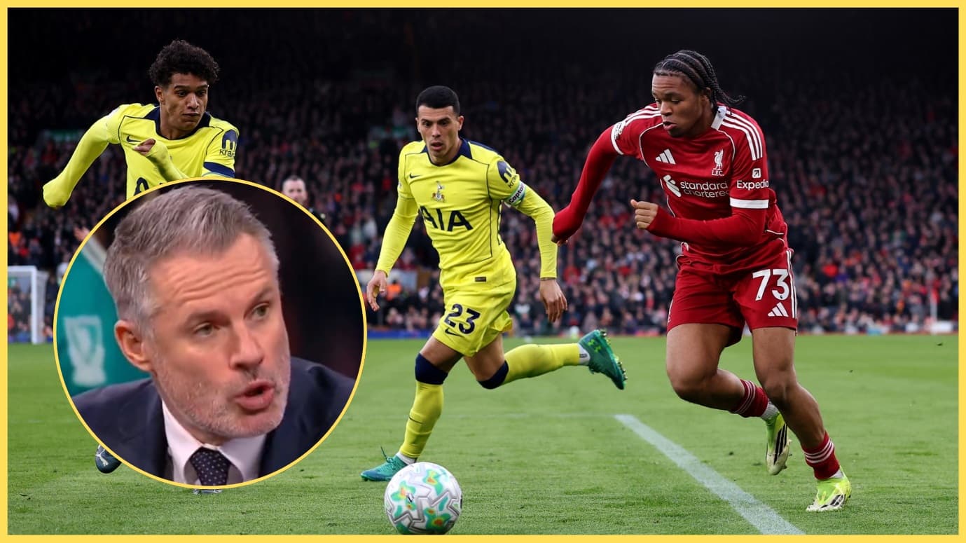 Jamie Carragher Commends Rio Ngumoha’s Shock Premier League Stunner!