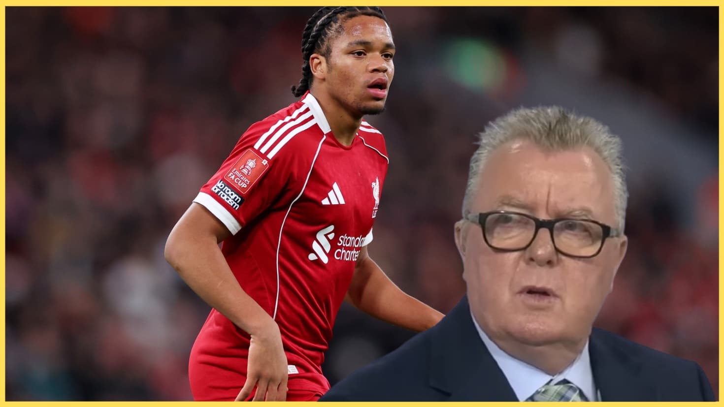 ‘You have to…’ – Steve Nicol declares whether Ngumoha should start v PSG after Saturday heroics