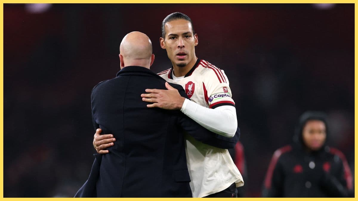 Arne Slot hails Van Dijk after remarkable Liverpool achievement