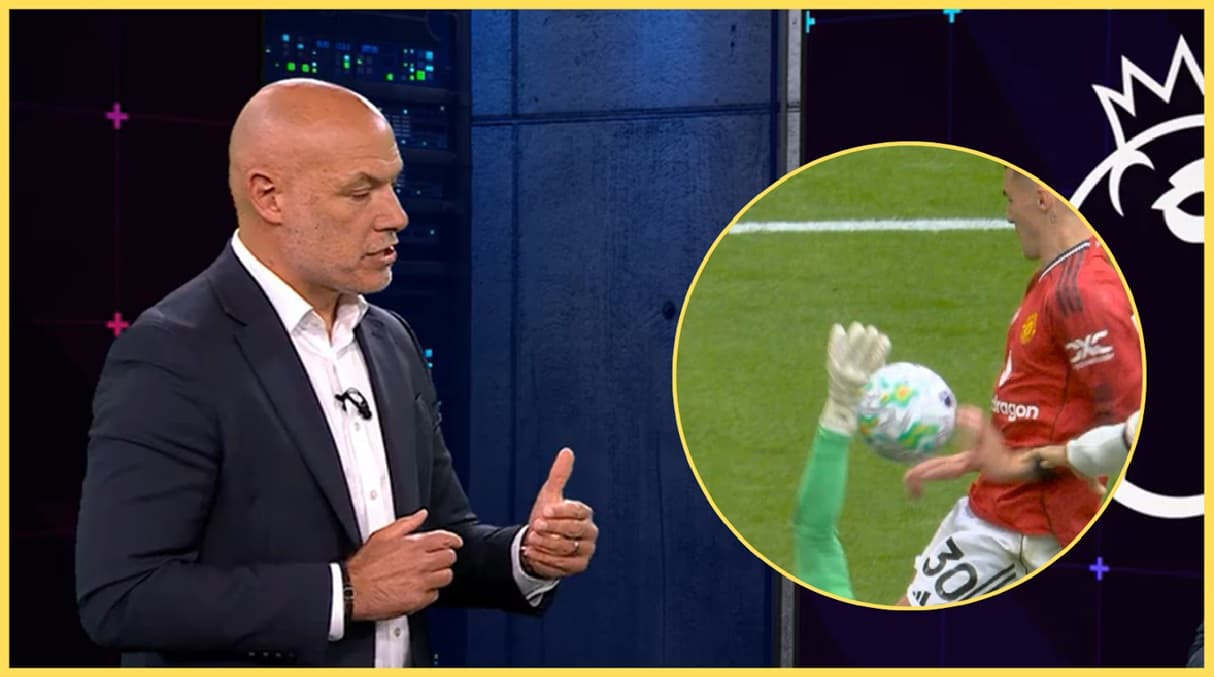Howard Webb explains why Benjamin Sesko goal v Liverpool was given despite apparent handball